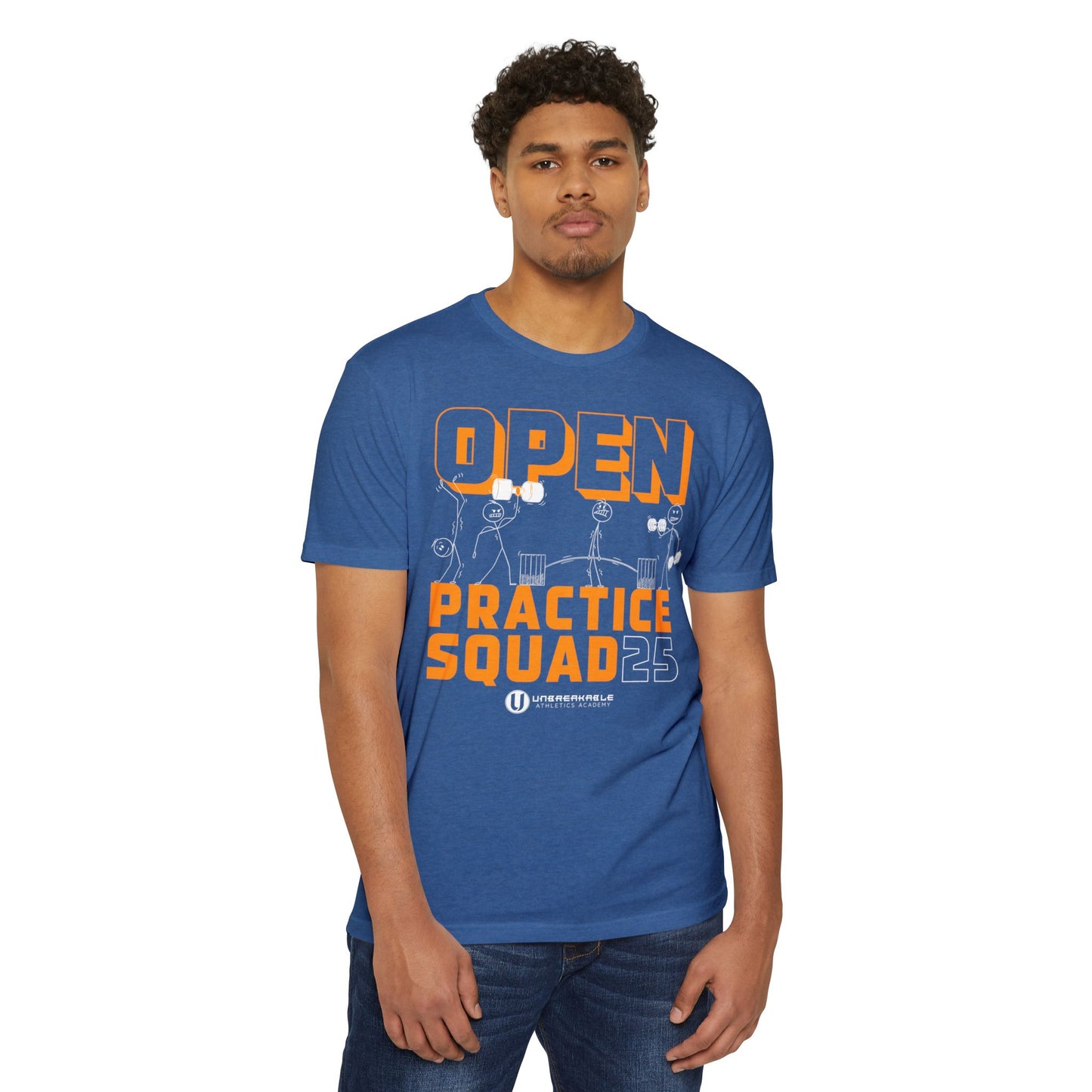 Open Practice Squad Unisex CVC Jersey T-Shirt