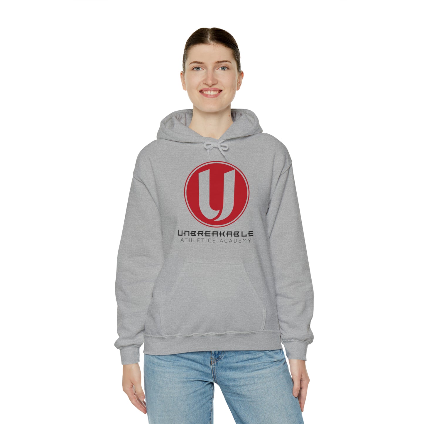 Unbreakable Logo - Unisex Heavy Blend™ Hooded Sweatshirt Light Colors