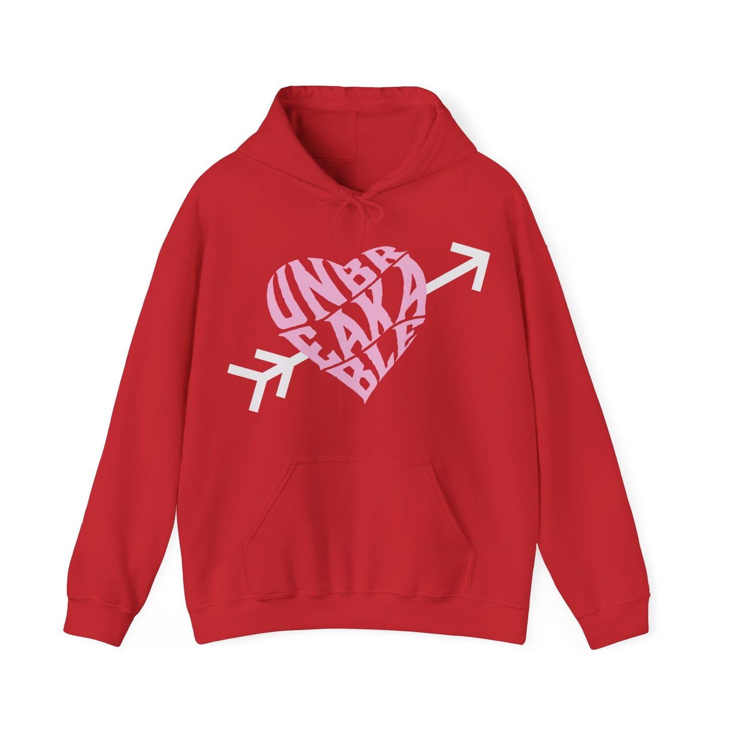 Valentines Unbreakable - Unisex Heavy Blend™ Hooded Sweatshirt