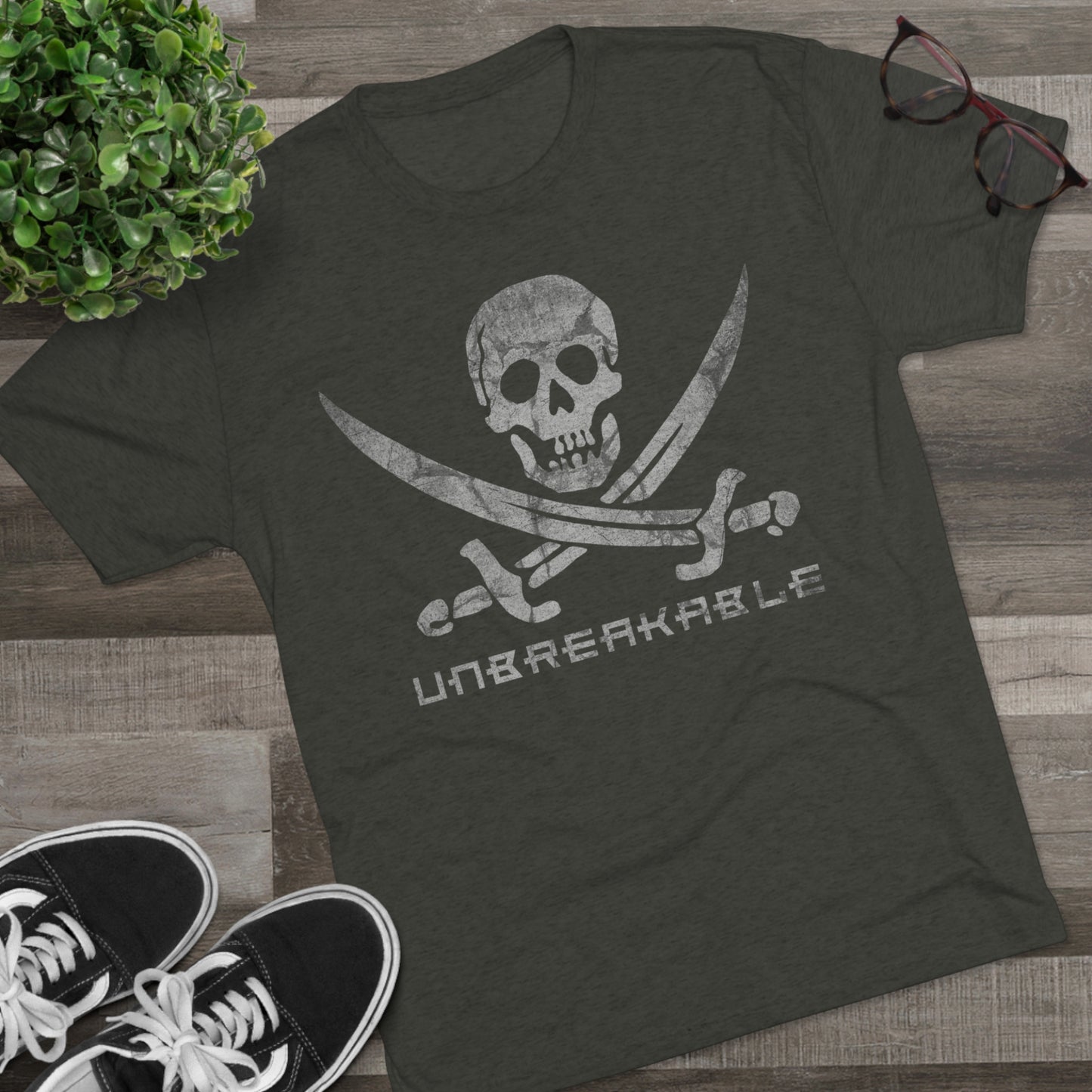 Unisex Tri-Blend Tee - Jolly Roger