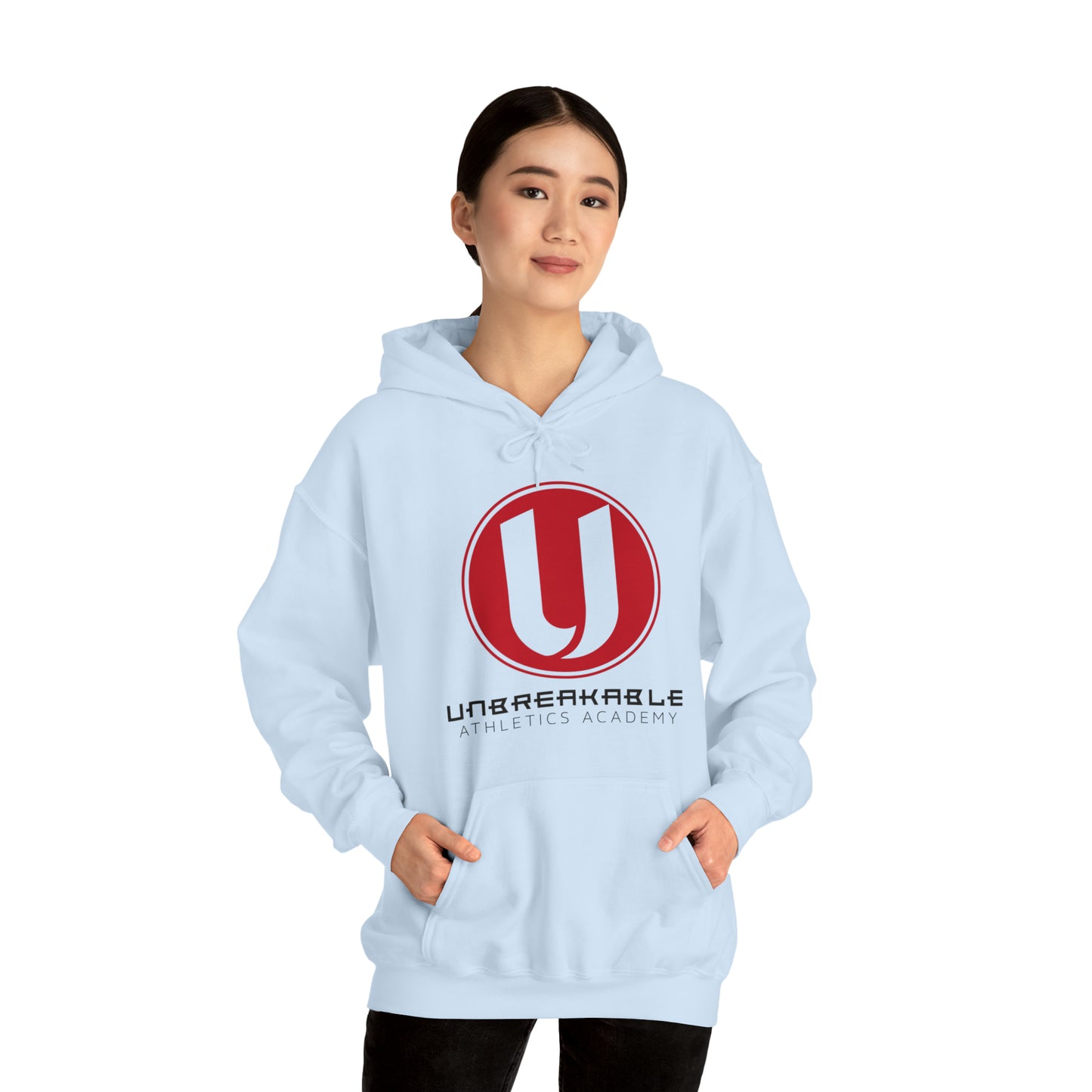 Unbreakable Logo - Unisex Heavy Blend™ Hooded Sweatshirt Light Colors