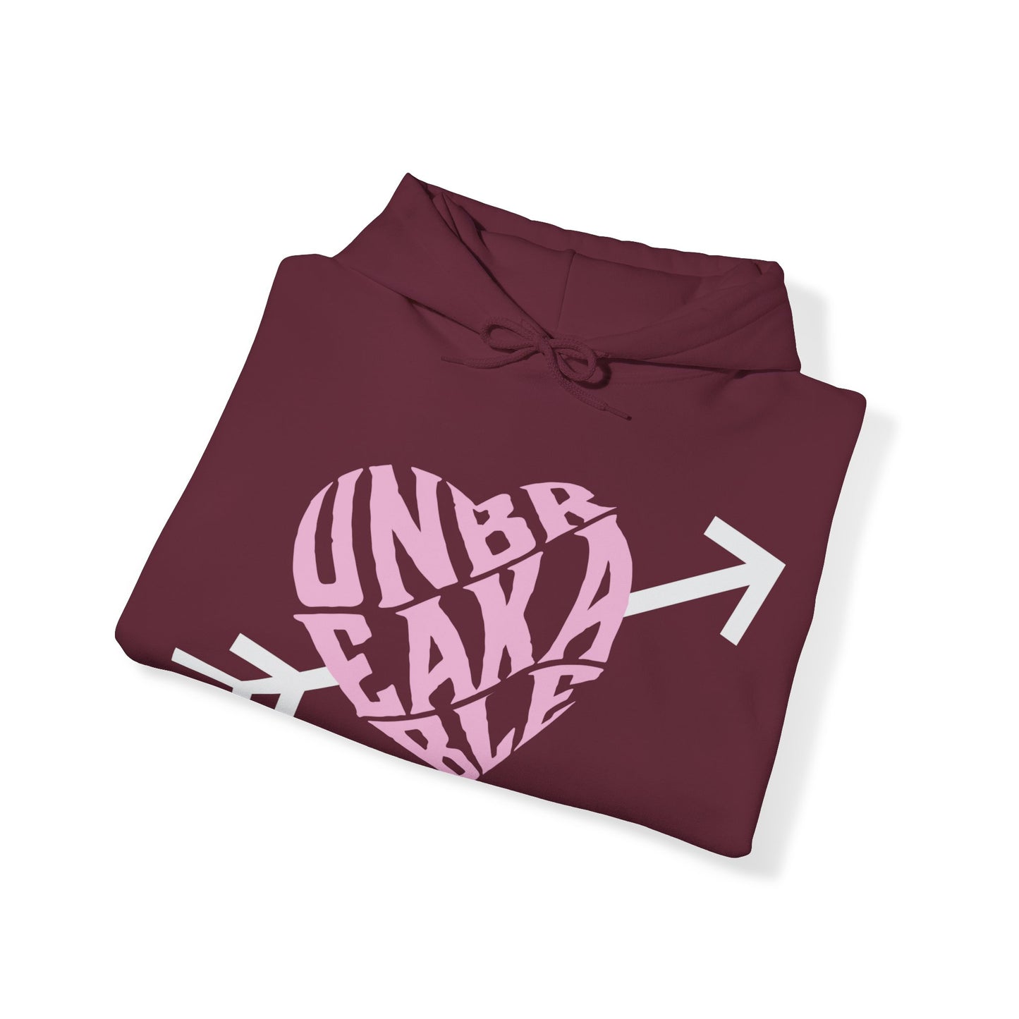 Valentines Unbreakable - Unisex Heavy Blend™ Hooded Sweatshirt