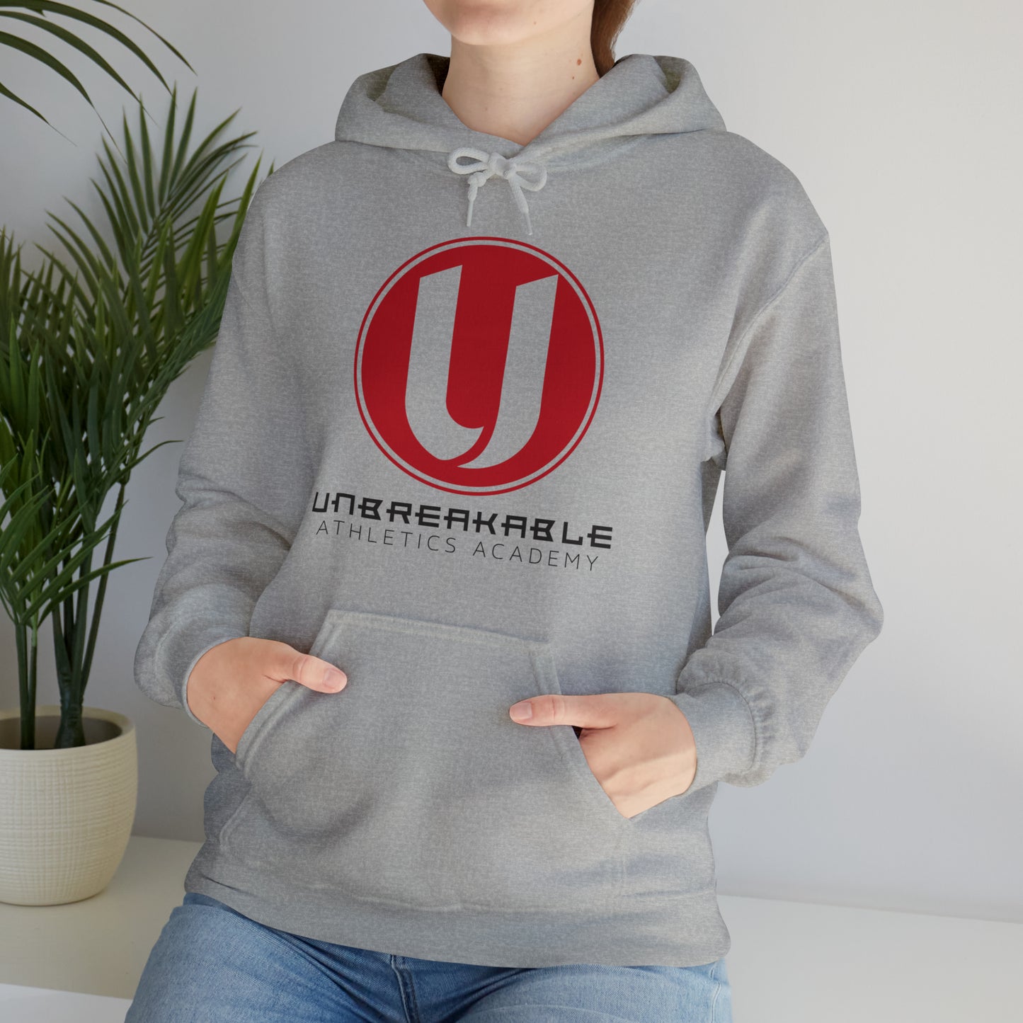Unbreakable Logo - Unisex Heavy Blend™ Hooded Sweatshirt Light Colors