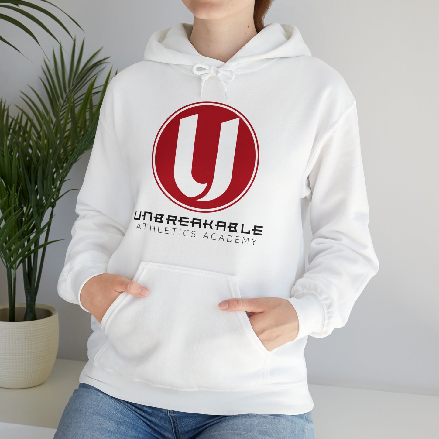 Unbreakable Logo - Unisex Heavy Blend™ Hooded Sweatshirt Light Colors