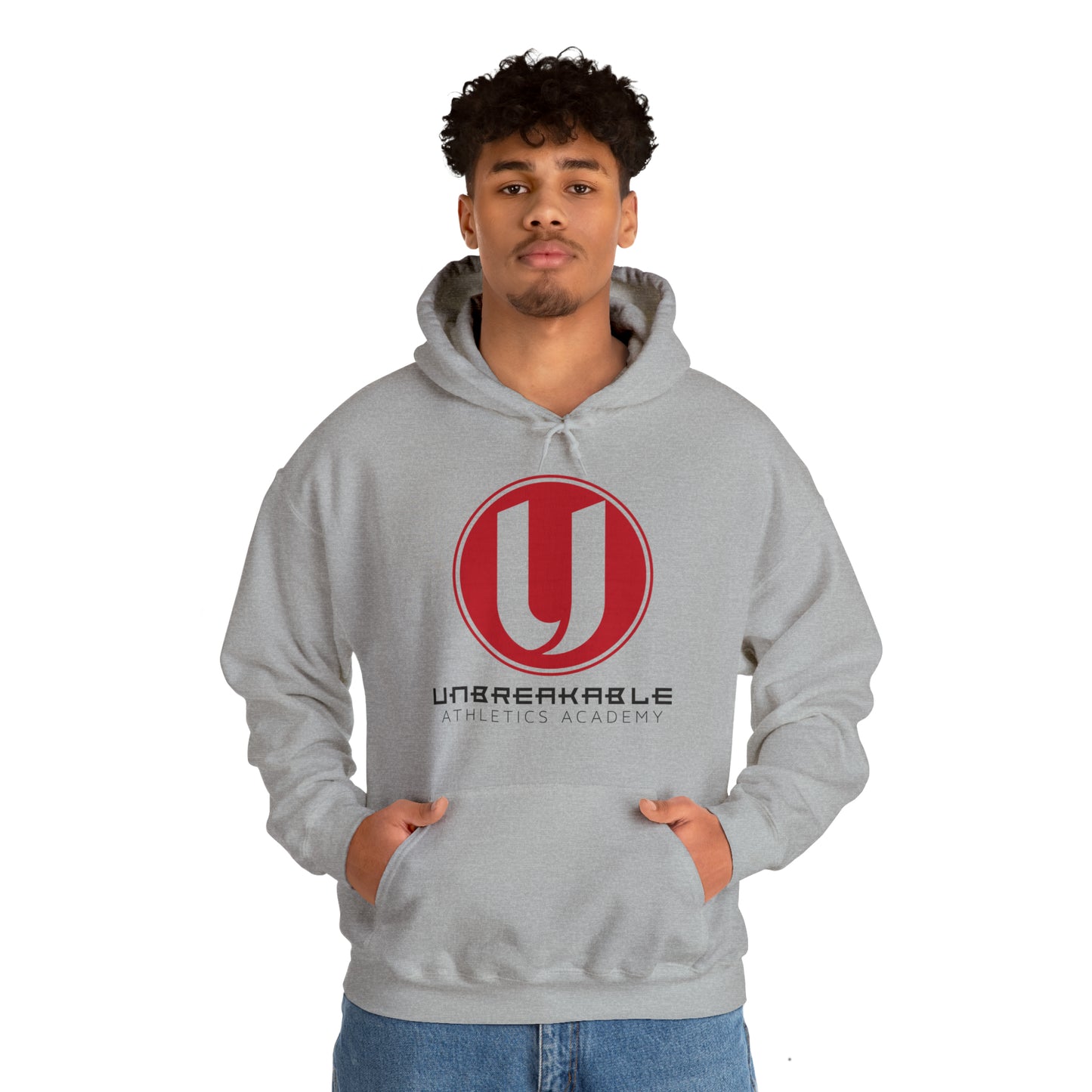 Unbreakable Logo - Unisex Heavy Blend™ Hooded Sweatshirt Light Colors