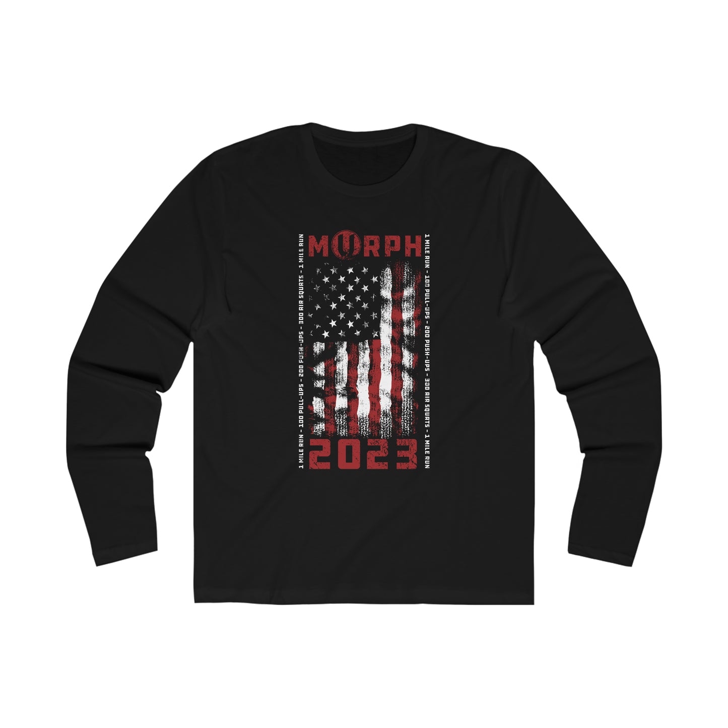 Men's Long Sleeve Crew Tee - MURPH 2023