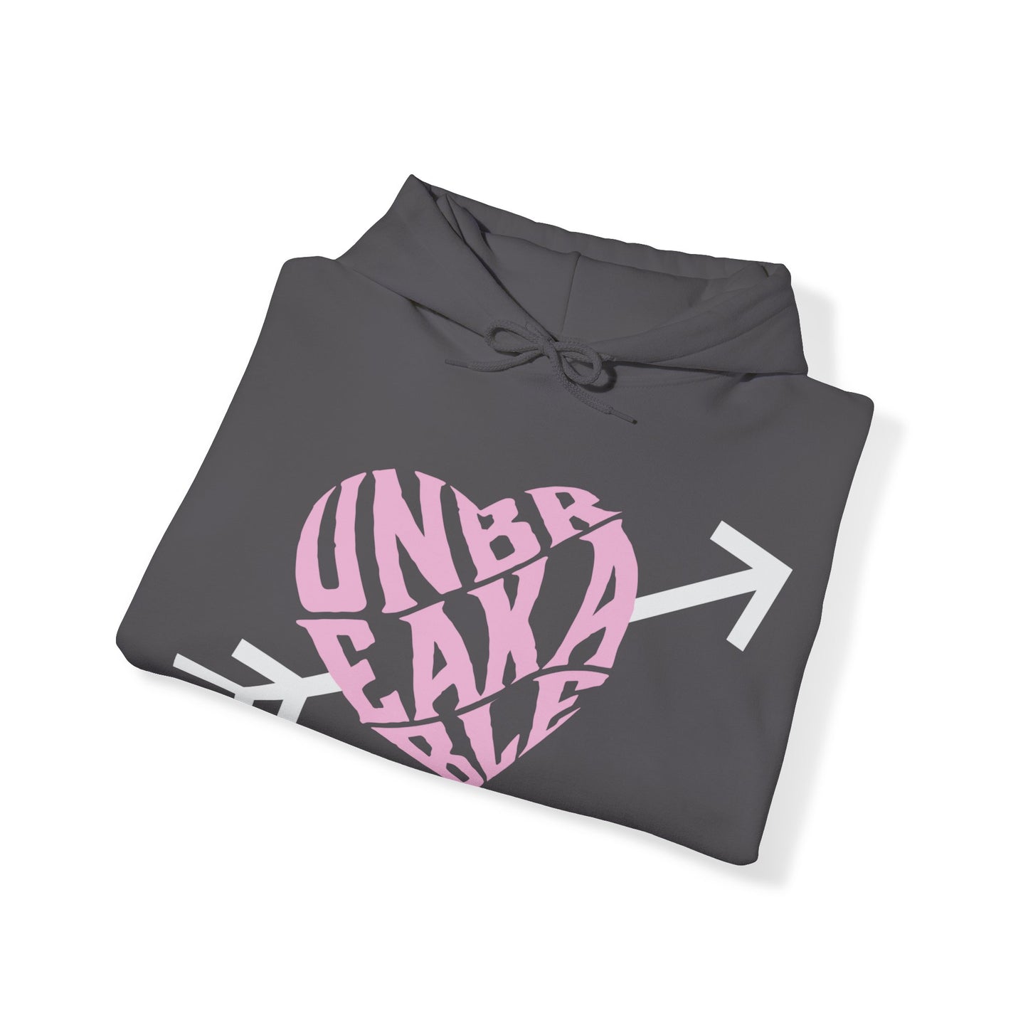 Valentines Unbreakable - Unisex Heavy Blend™ Hooded Sweatshirt