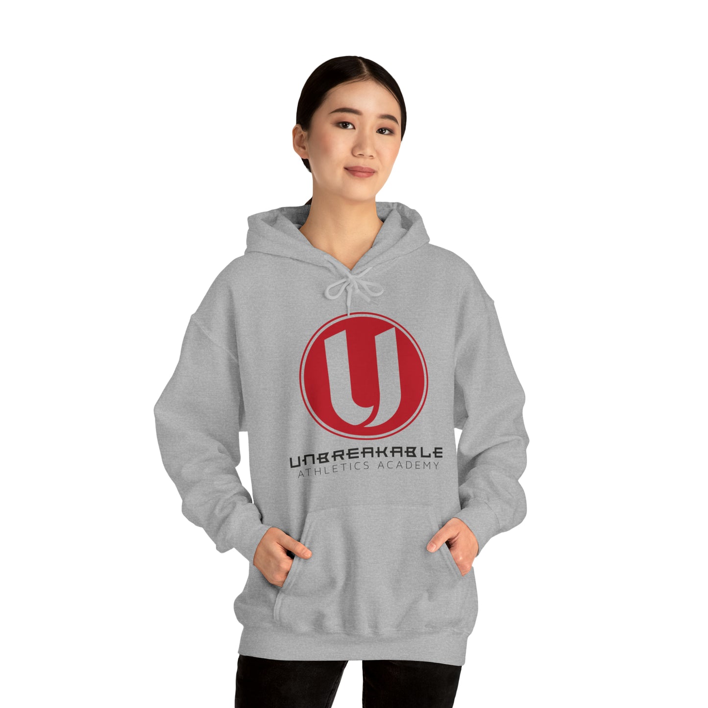 Unbreakable Logo - Unisex Heavy Blend™ Hooded Sweatshirt Light Colors