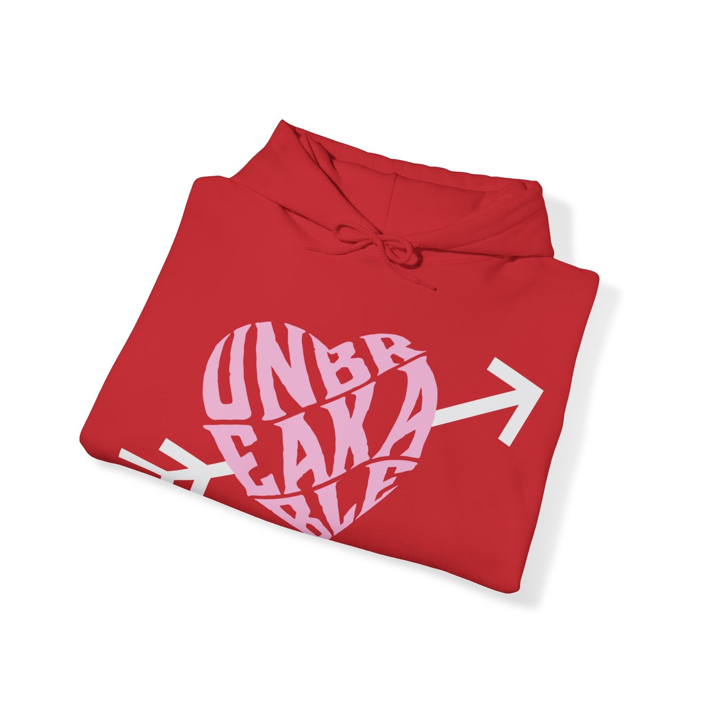 Valentines Unbreakable - Unisex Heavy Blend™ Hooded Sweatshirt