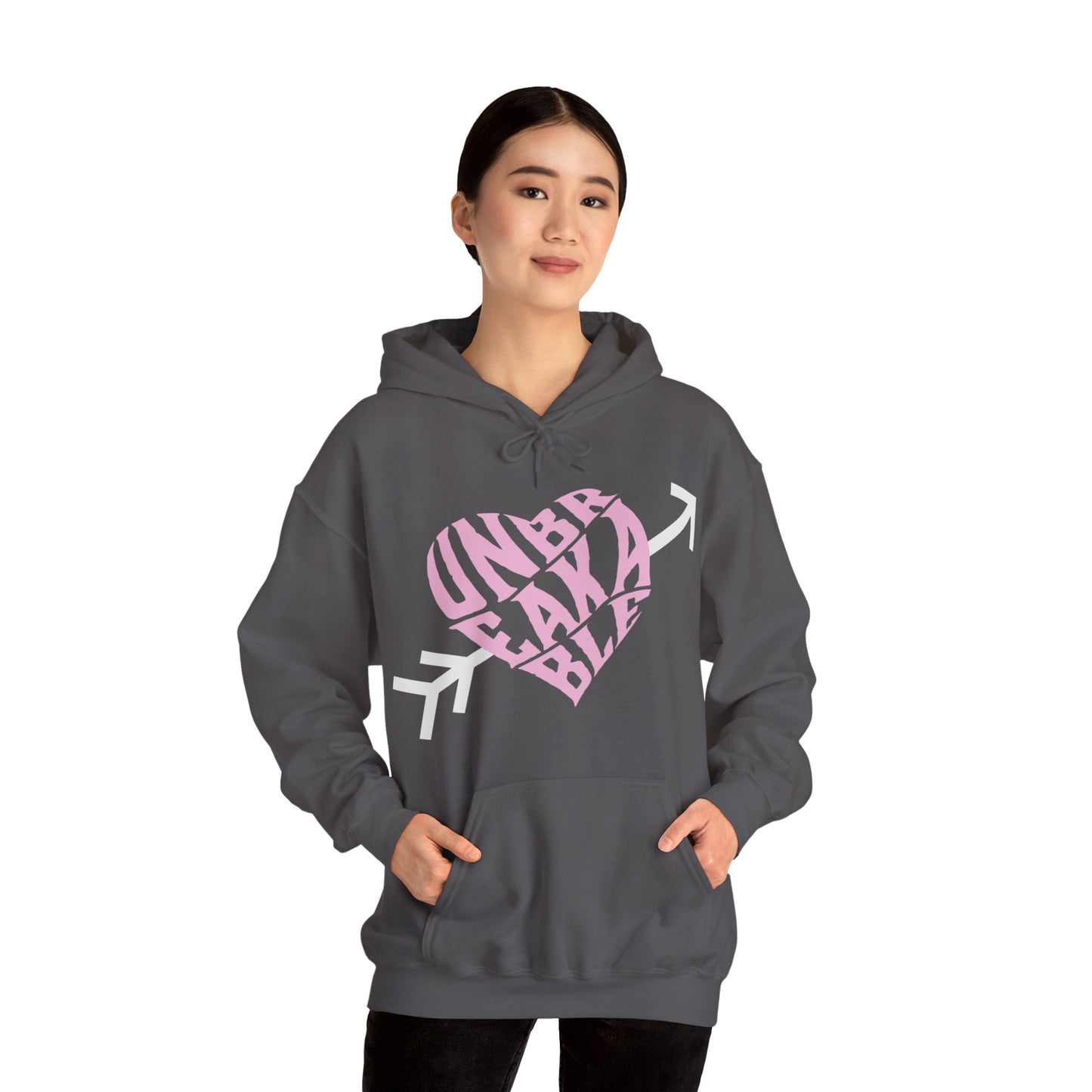 Valentines Unbreakable - Unisex Heavy Blend™ Hooded Sweatshirt
