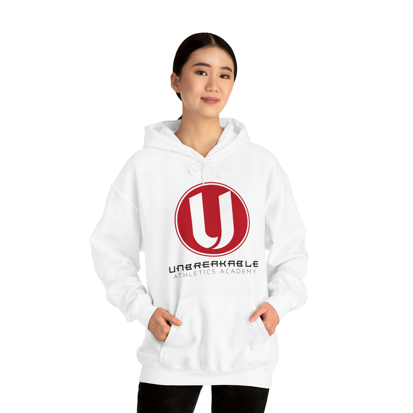 Unbreakable Logo - Unisex Heavy Blend™ Hooded Sweatshirt Light Colors