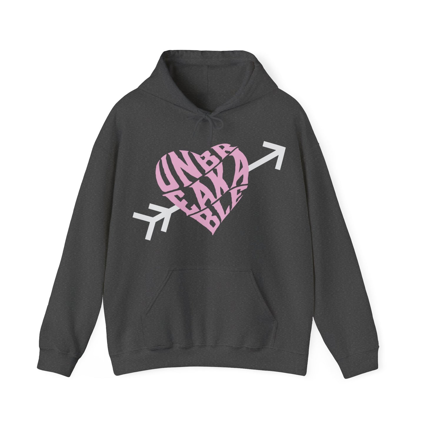 Valentines Unbreakable - Unisex Heavy Blend™ Hooded Sweatshirt
