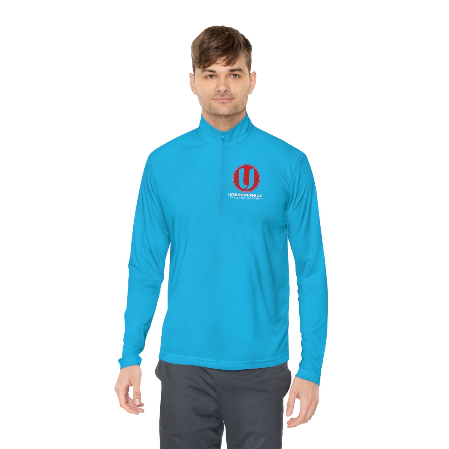 Unbreakable Logo - Unisex Quarter-Zip Pullover