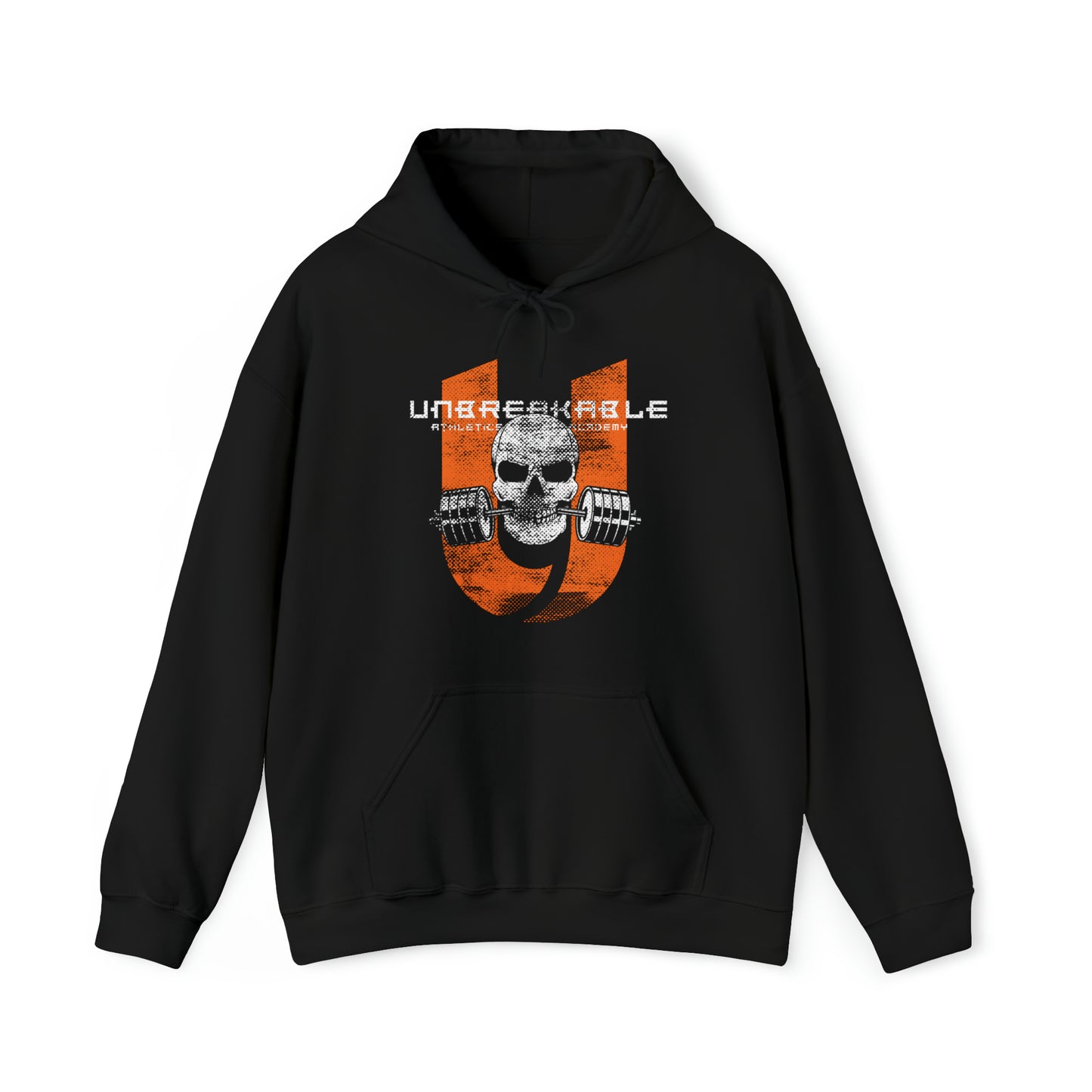 Unbreakable Skull and Barbell Heavy Blend™ Hooded Sweatshirt