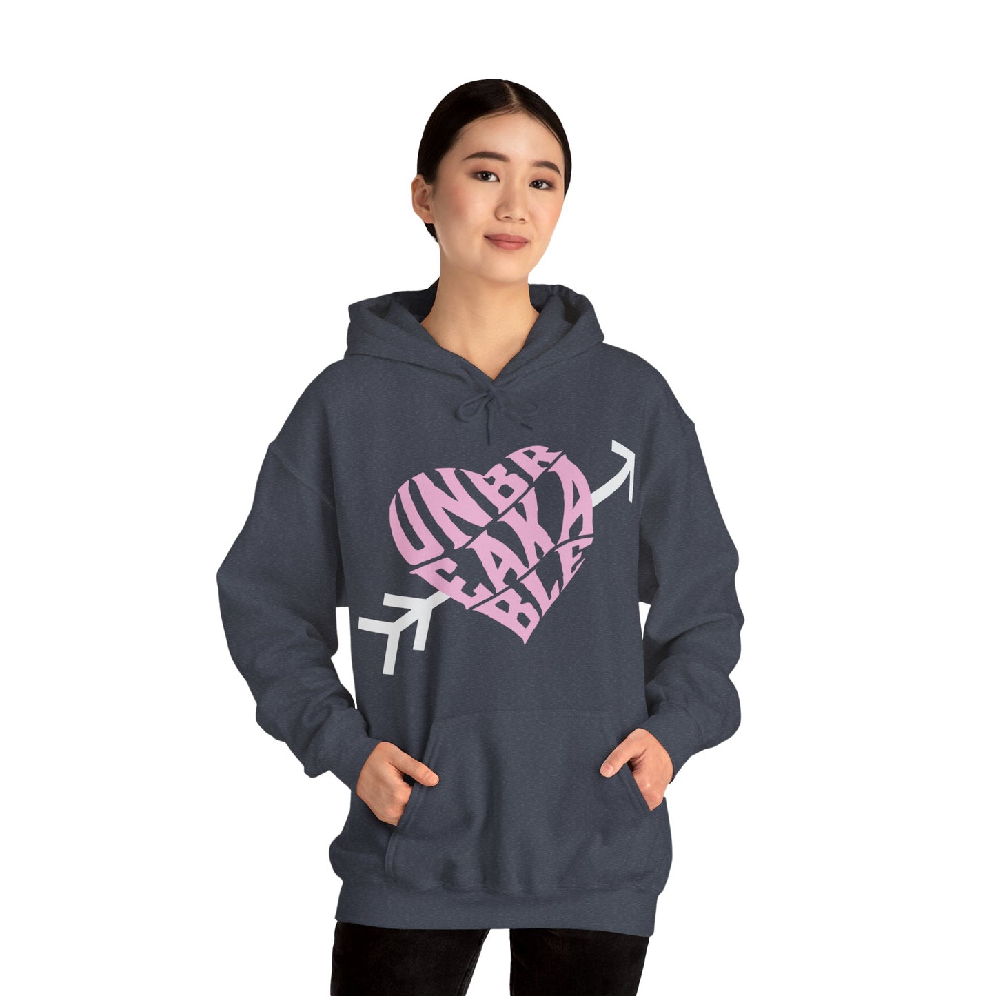 Valentines Unbreakable - Unisex Heavy Blend™ Hooded Sweatshirt