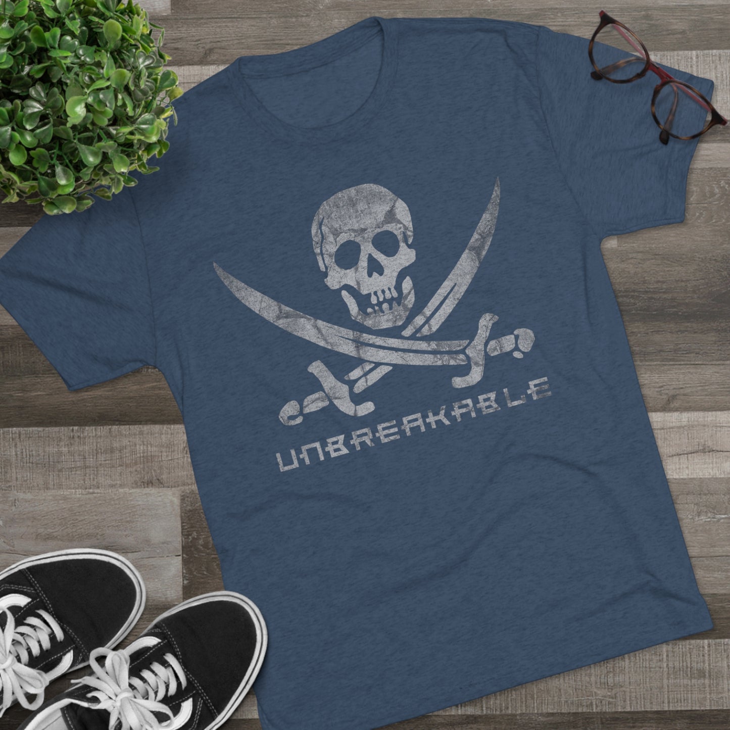 Unisex Tri-Blend Tee - Jolly Roger