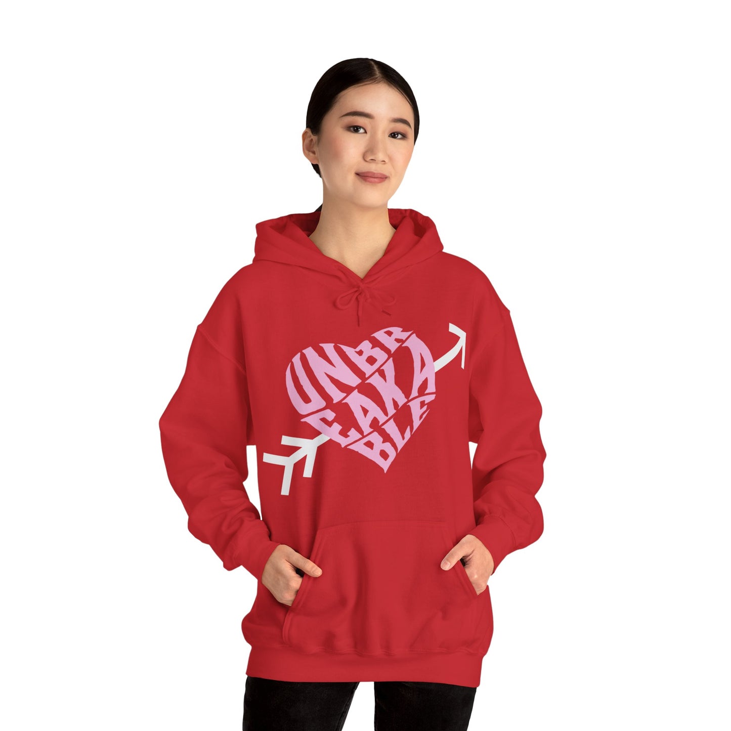 Valentines Unbreakable - Unisex Heavy Blend™ Hooded Sweatshirt