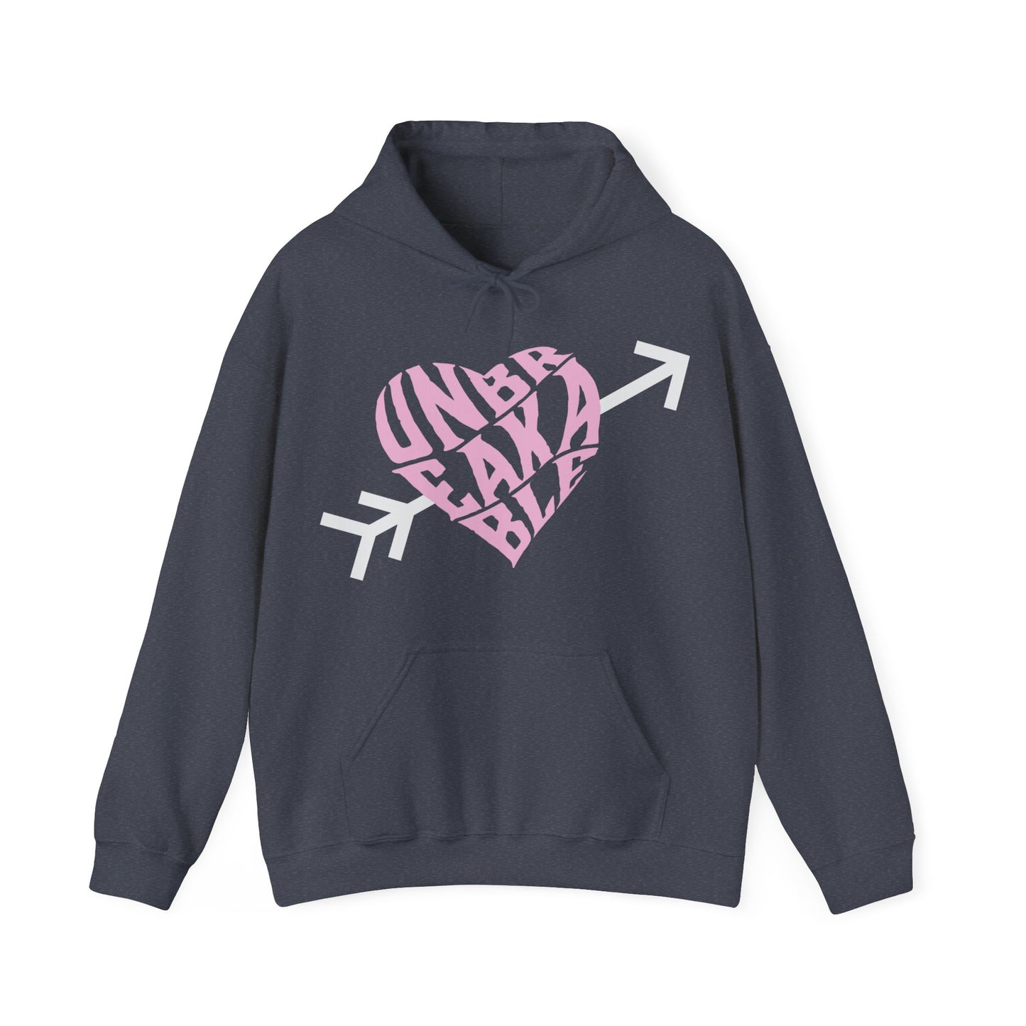 Valentines Unbreakable - Unisex Heavy Blend™ Hooded Sweatshirt