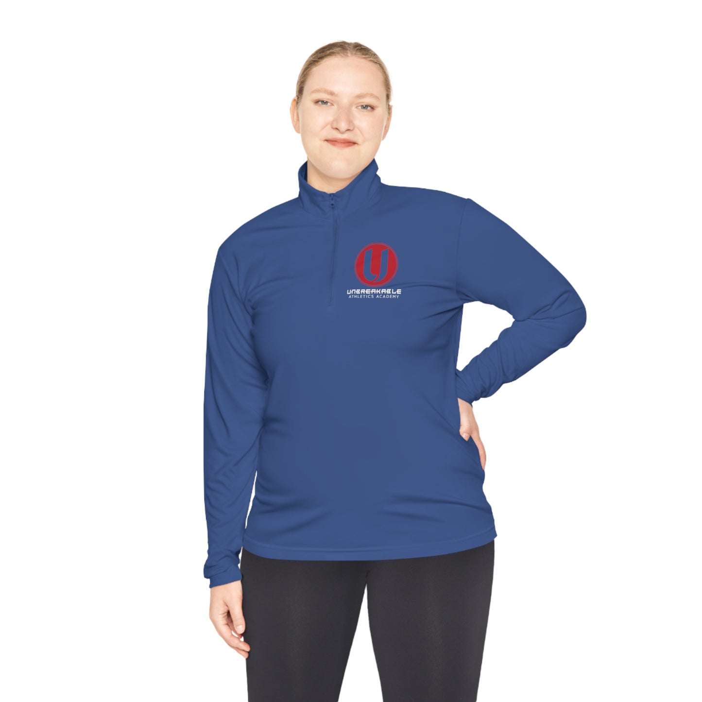 Unbreakable Logo - Unisex Quarter-Zip Pullover