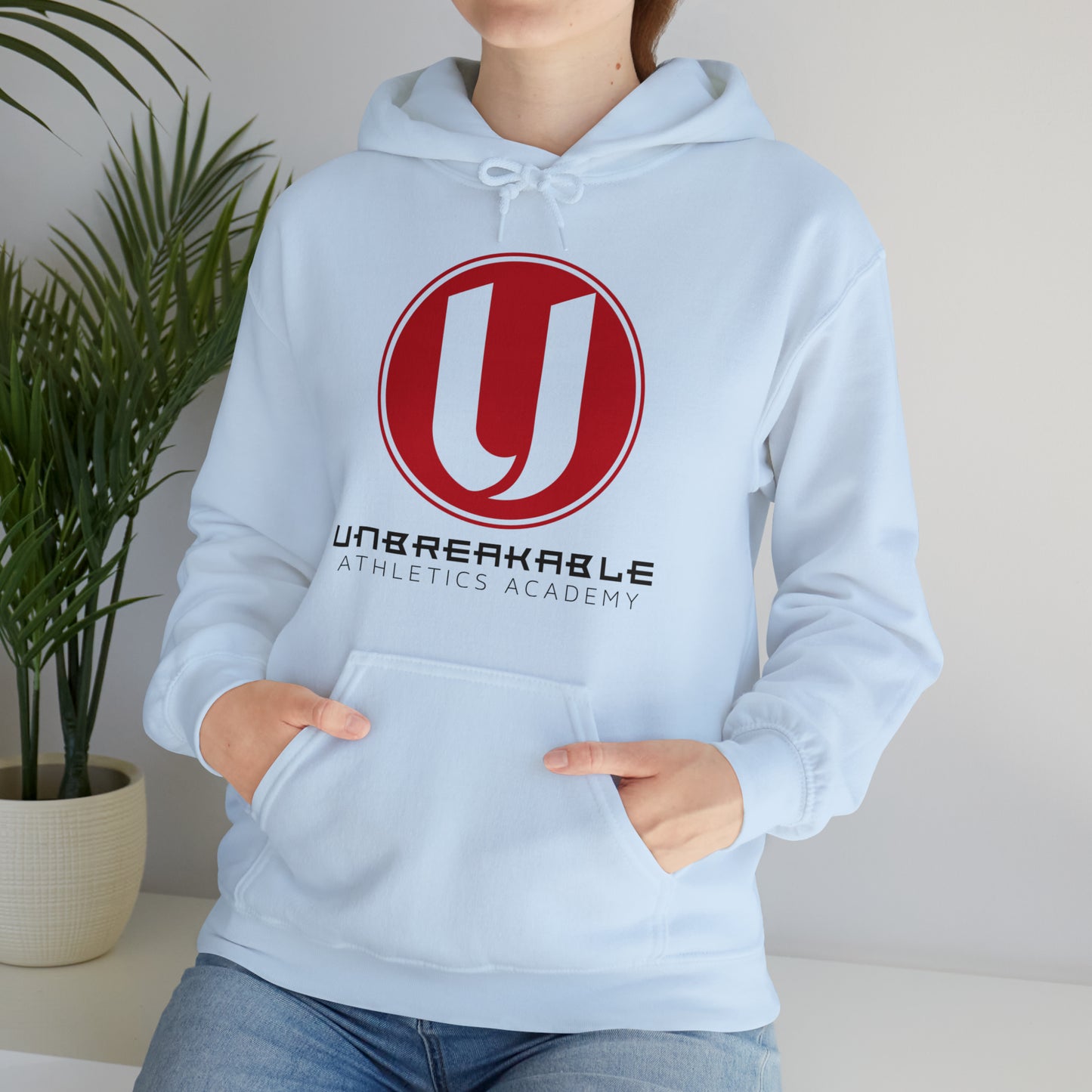 Unbreakable Logo - Unisex Heavy Blend™ Hooded Sweatshirt Light Colors