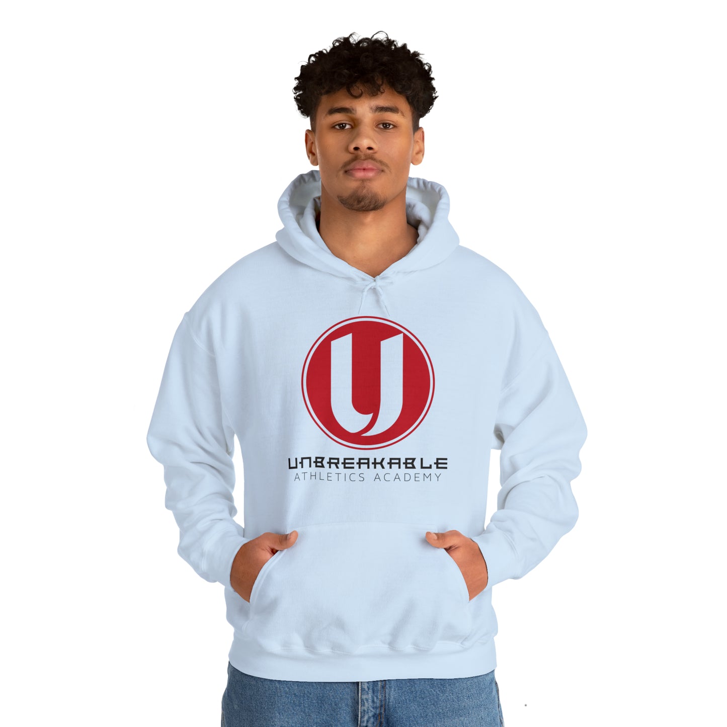 Unbreakable Logo - Unisex Heavy Blend™ Hooded Sweatshirt Light Colors