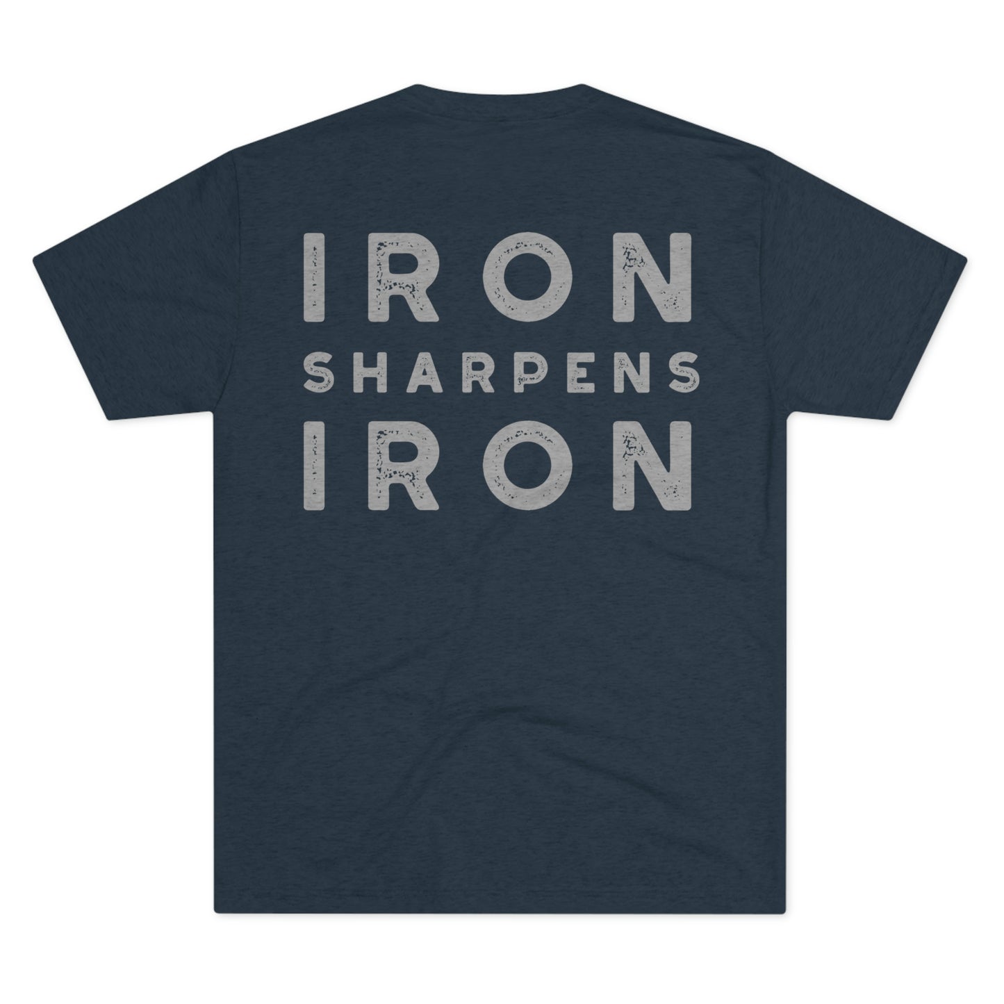 Unisex Tri-Blend Tee - Iron Sharpens Iron