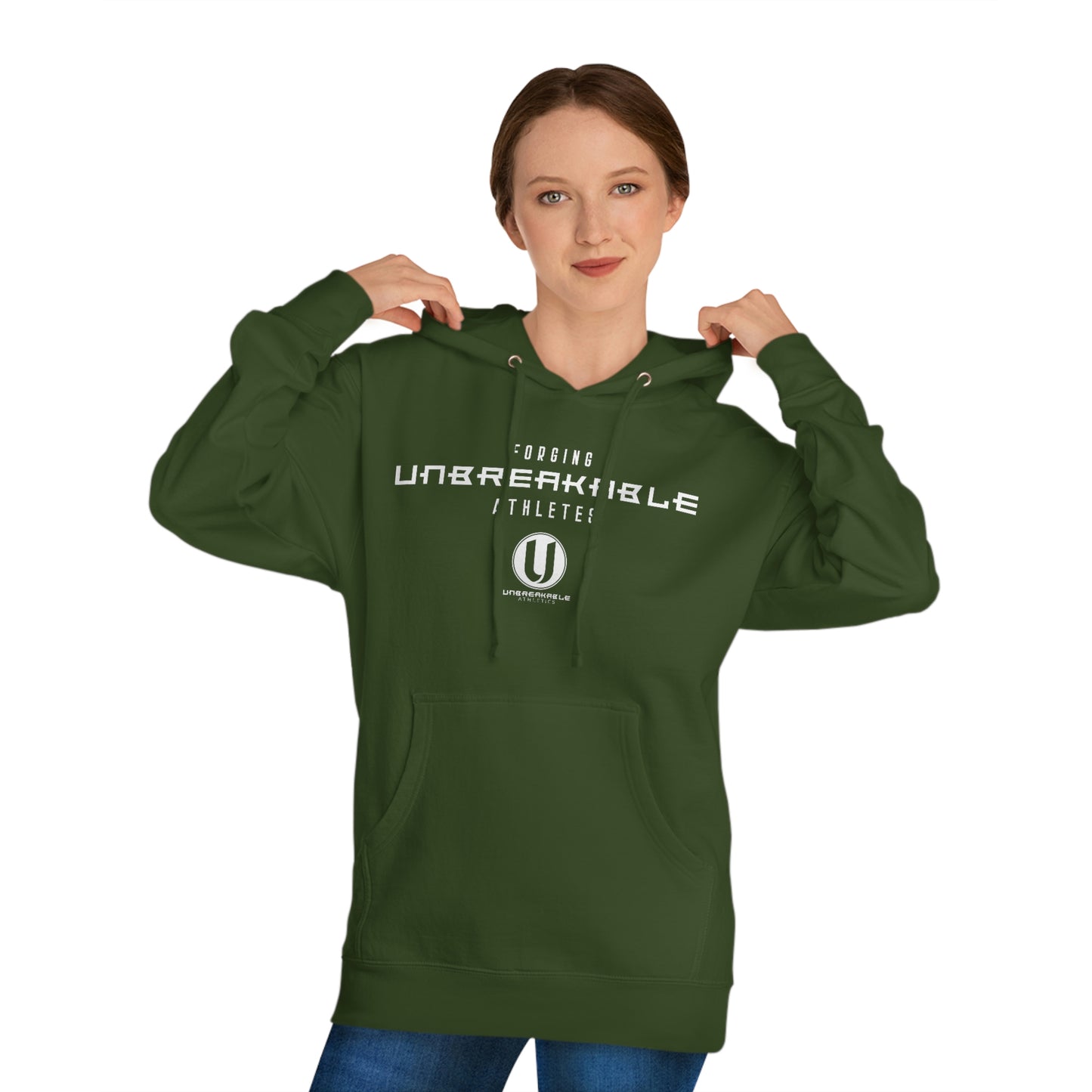 Unisex Hooded Sweatshirt - Forging Unbreakable Athletes