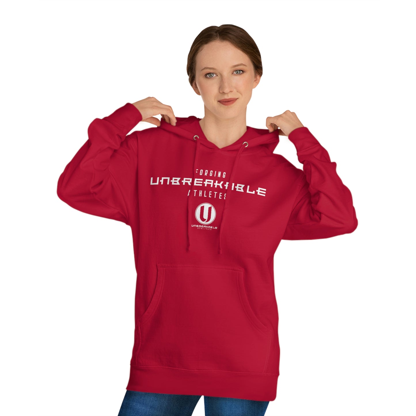 Unisex Hooded Sweatshirt - Forging Unbreakable Athletes