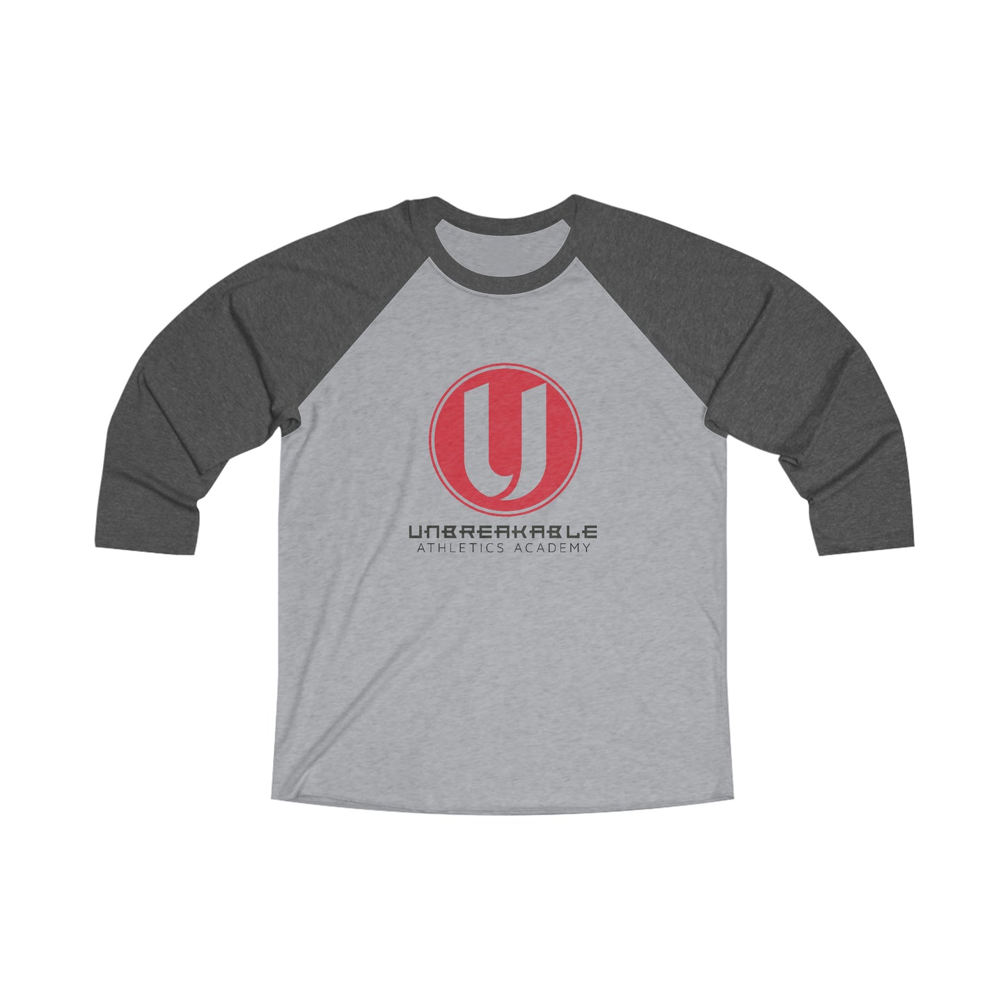 Unisex Tri-Blend 3\4 Raglan Tee - Unbreakable