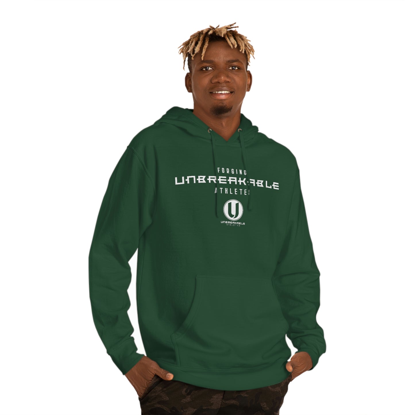 Unisex Hooded Sweatshirt - Forging Unbreakable Athletes