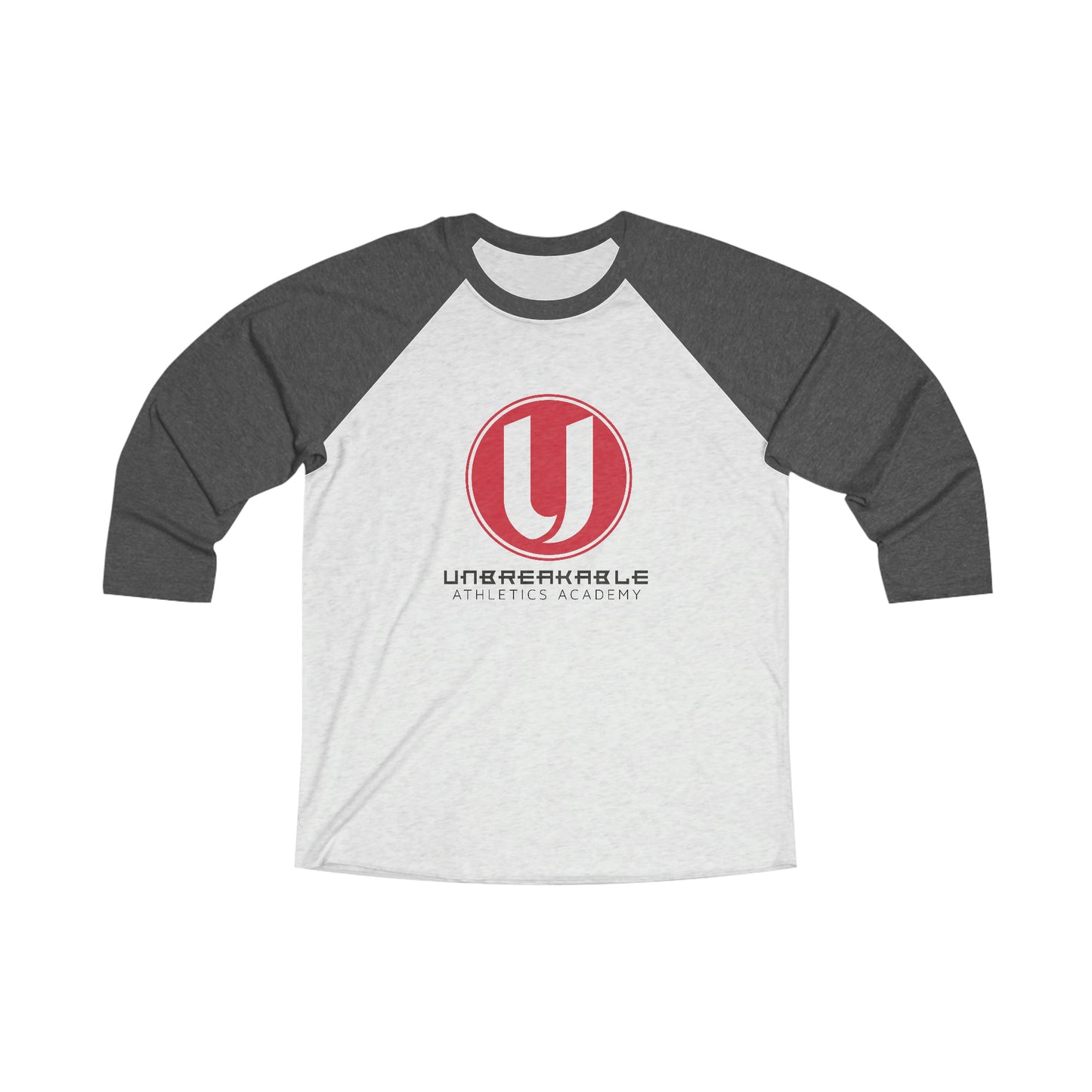 Unisex Tri-Blend 3\4 Raglan Tee - Unbreakable