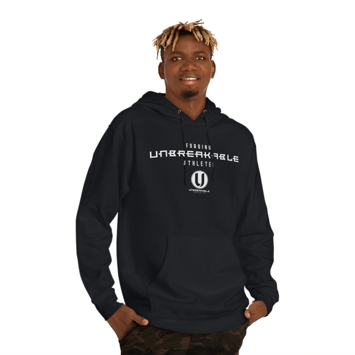 Unisex Hooded Sweatshirt - Forging Unbreakable Athletes