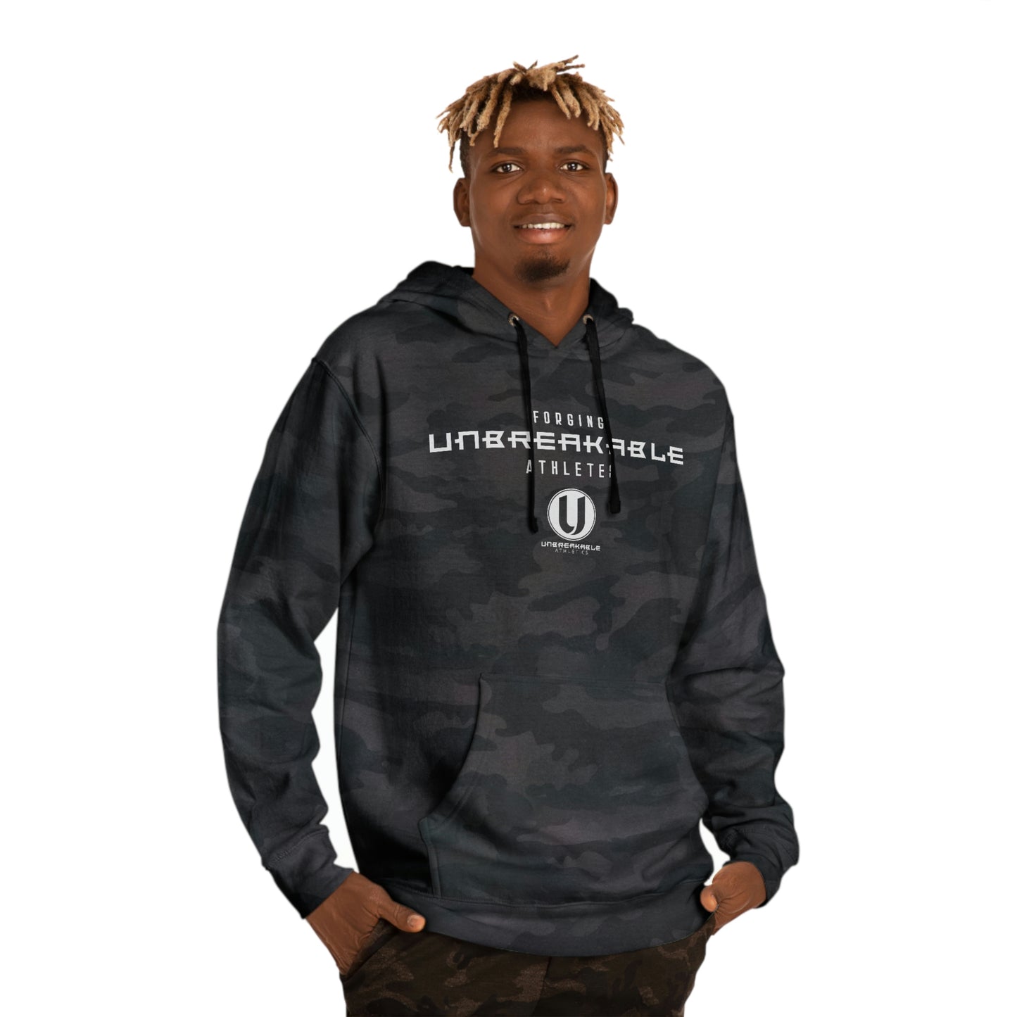 Unisex Hooded Sweatshirt - Forging Unbreakable Athletes