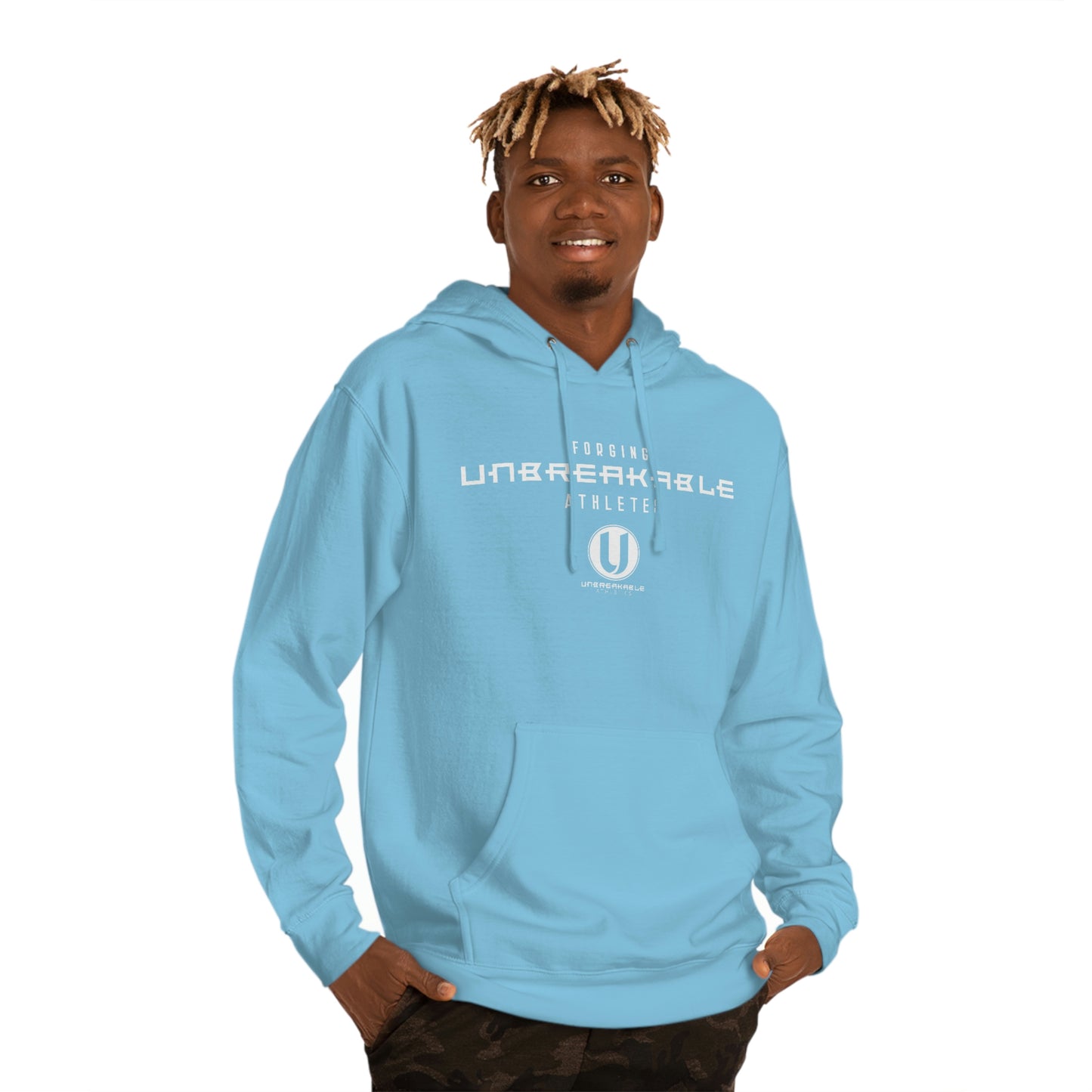 Unisex Hooded Sweatshirt - Forging Unbreakable Athletes