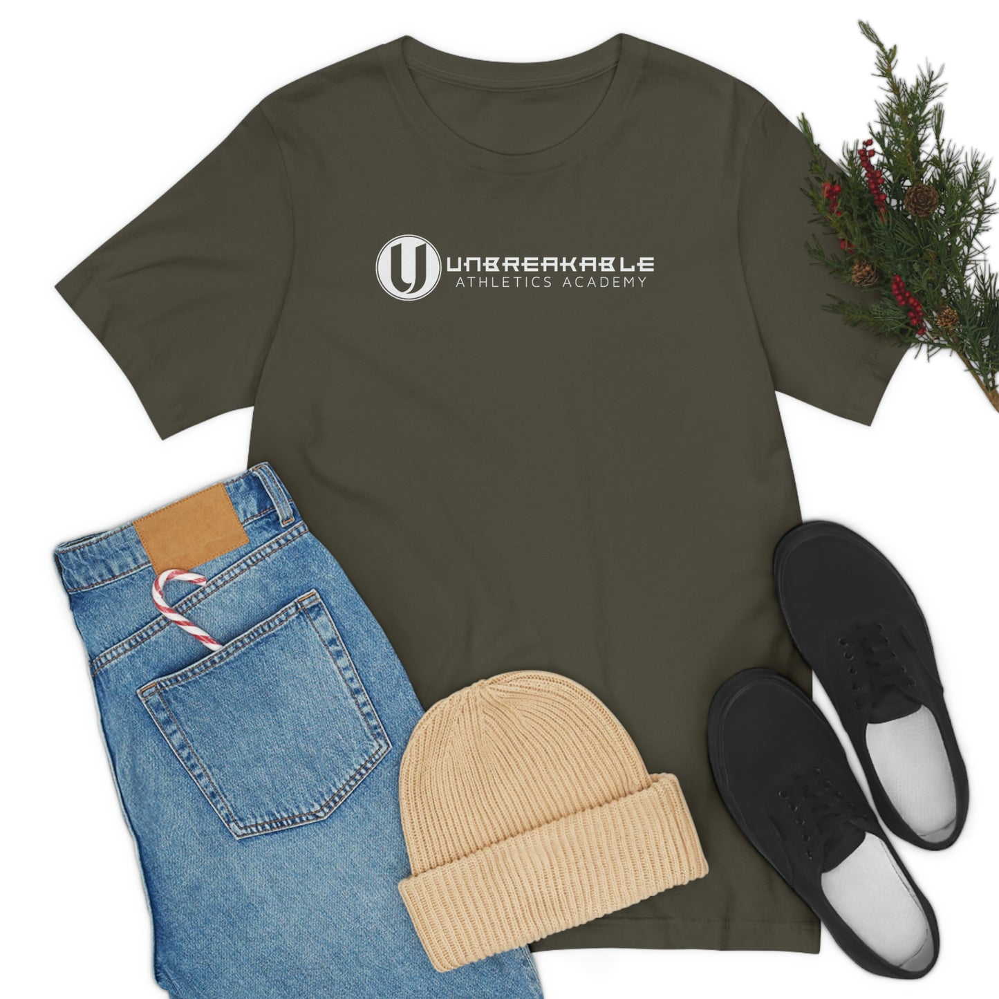 Unisex Tee Bella+Canvas - Unbreakable Athletics Logo