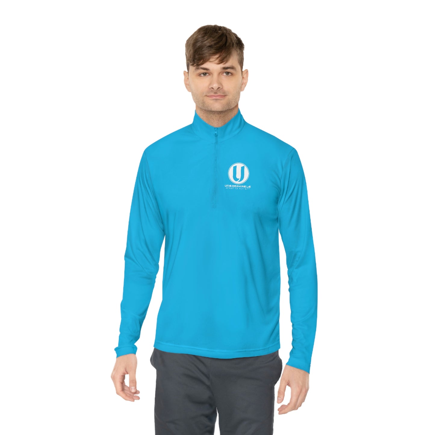 Unisex Quarter-Zip Pullover - Unbreakable Athletics Logo