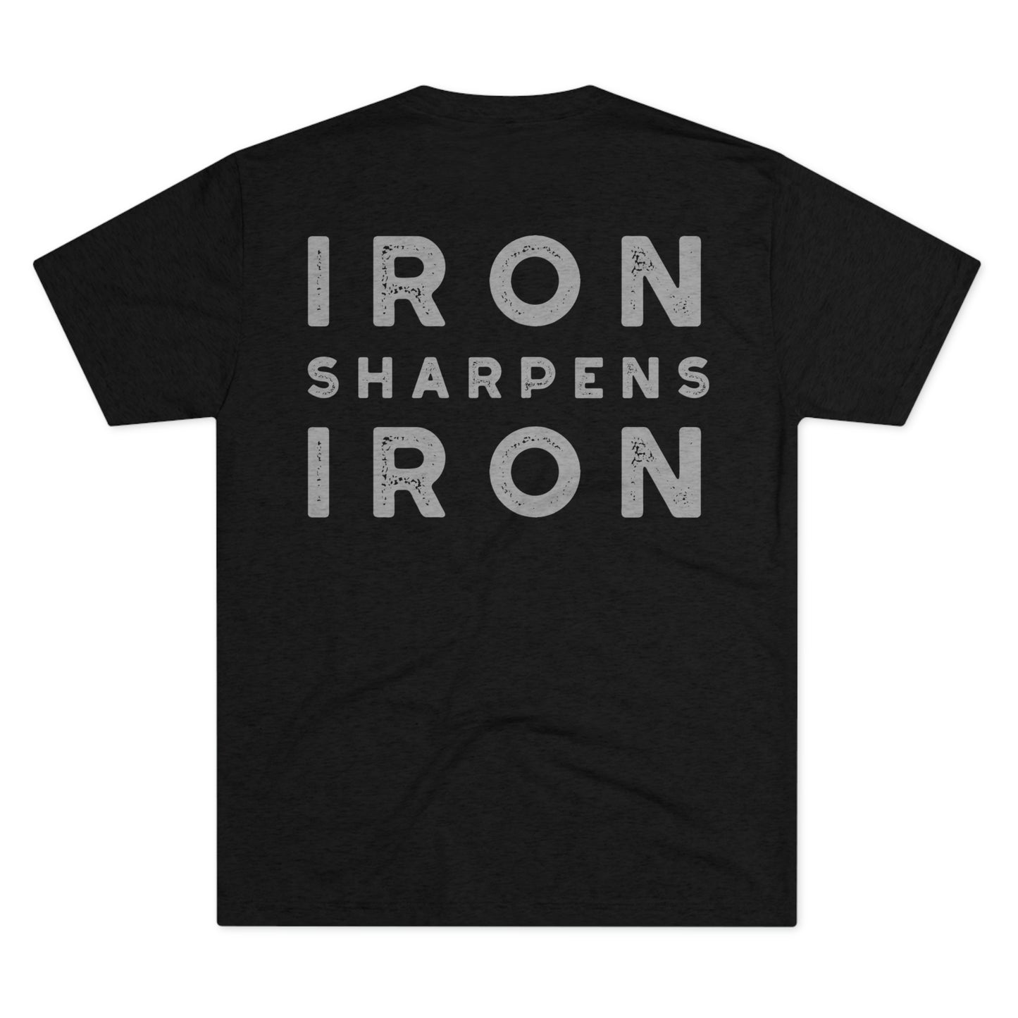 Unisex Tri-Blend Tee - Iron Sharpens Iron