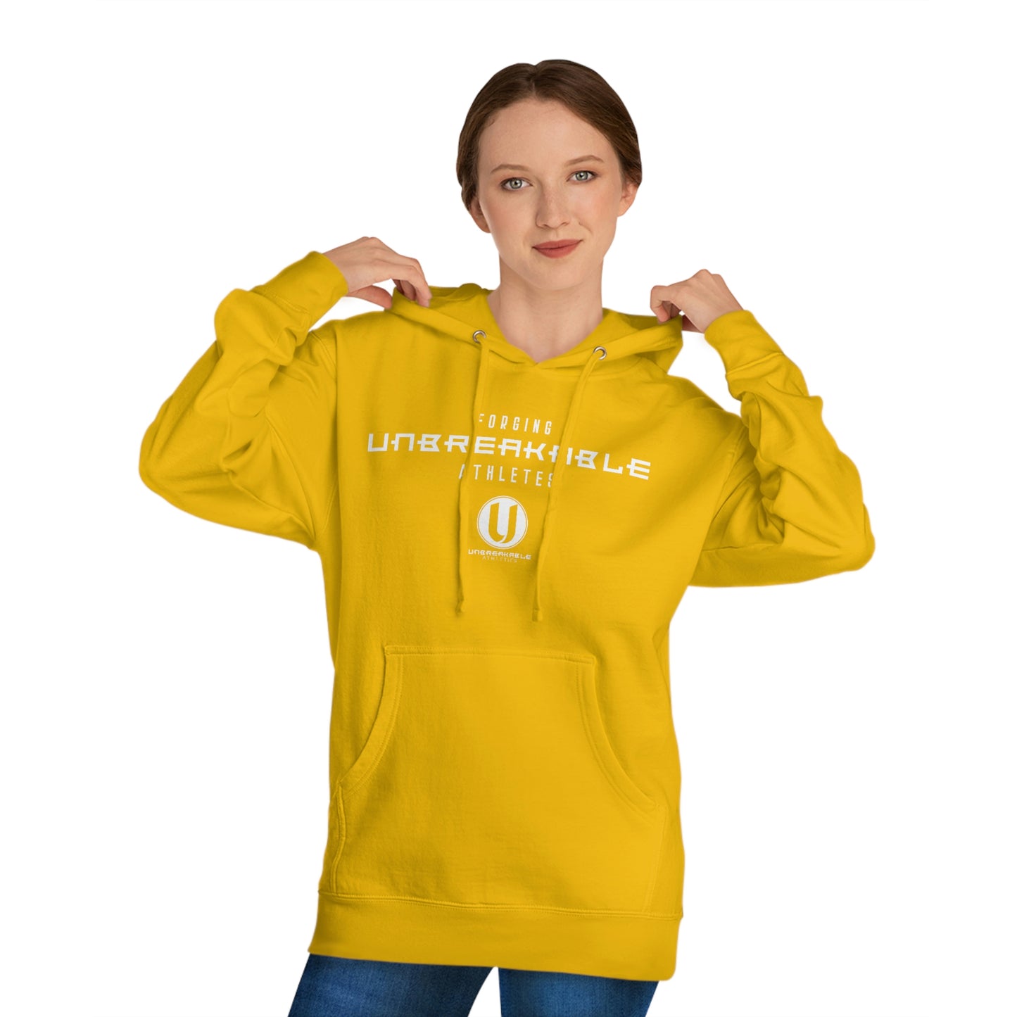 Unisex Hooded Sweatshirt - Forging Unbreakable Athletes