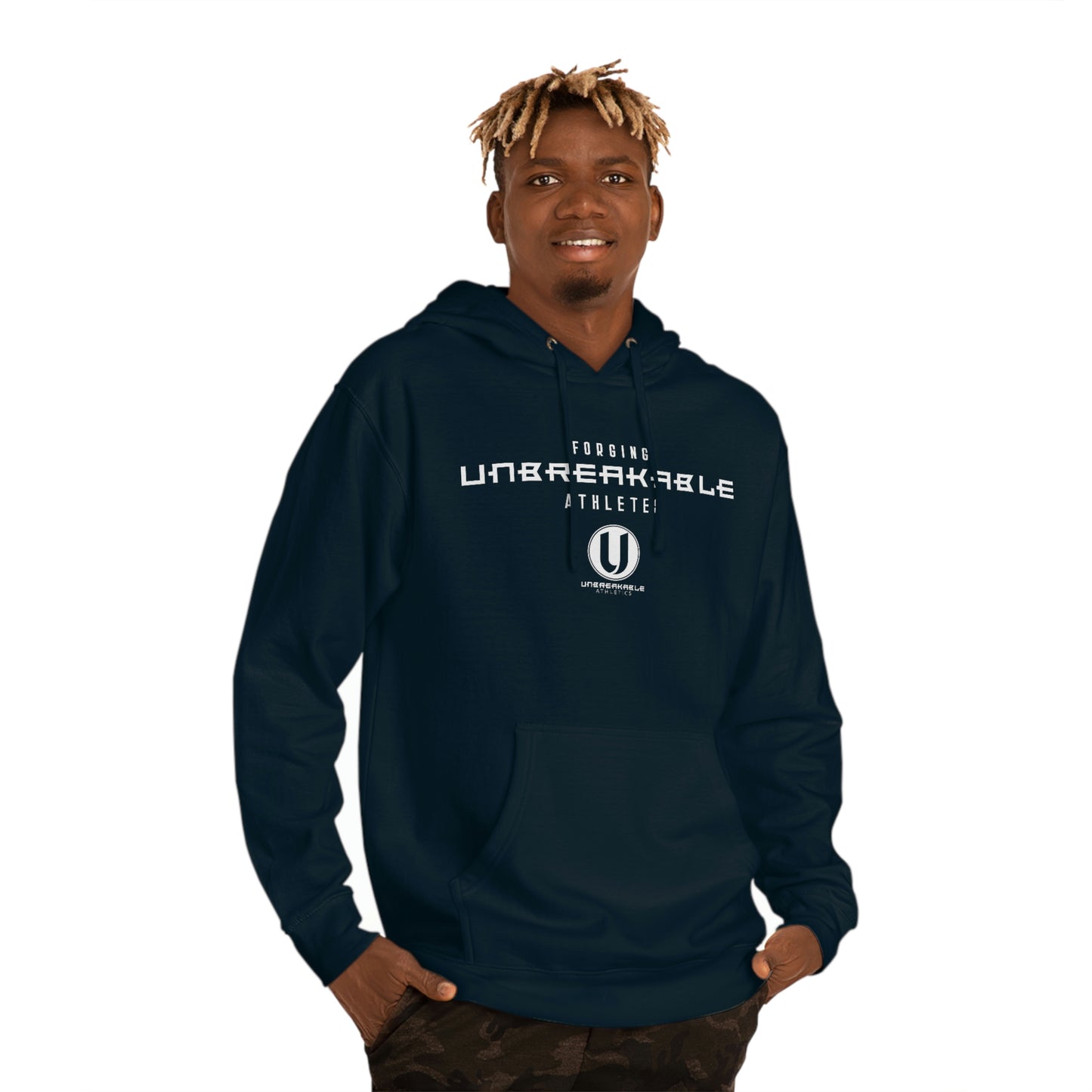 Unisex Hooded Sweatshirt - Forging Unbreakable Athletes