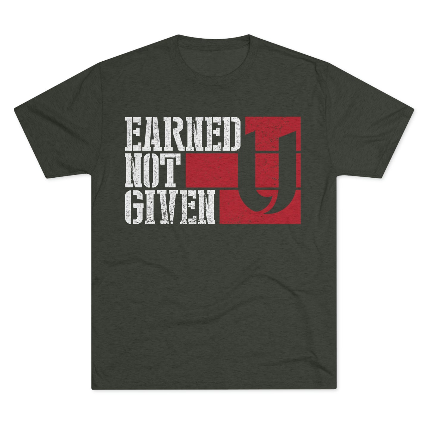 Unisex Tri-Blend Tee - Earned Not Given