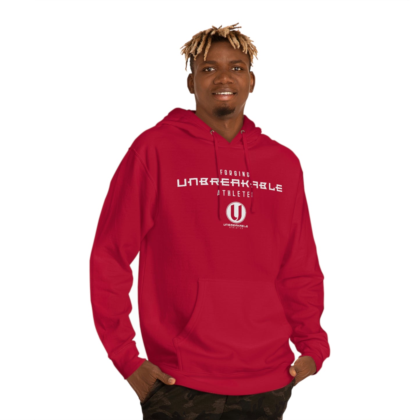 Unisex Hooded Sweatshirt - Forging Unbreakable Athletes