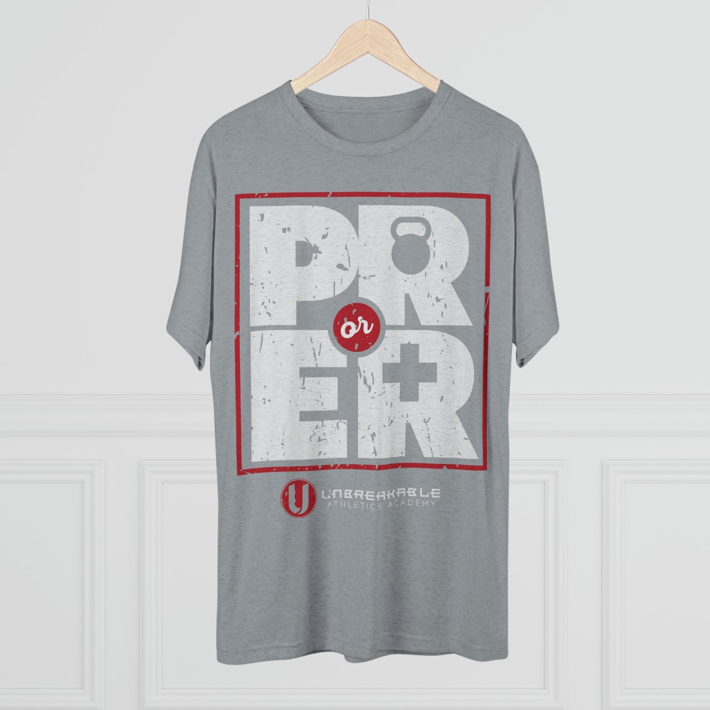 PR or ER - Unisex Tri-Blend Crew Tee