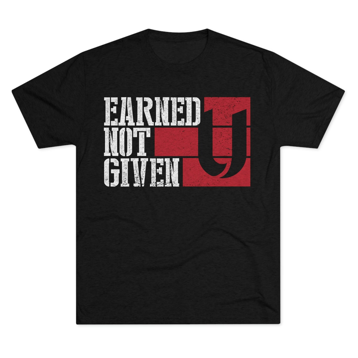 Unisex Tri-Blend Tee - Earned Not Given