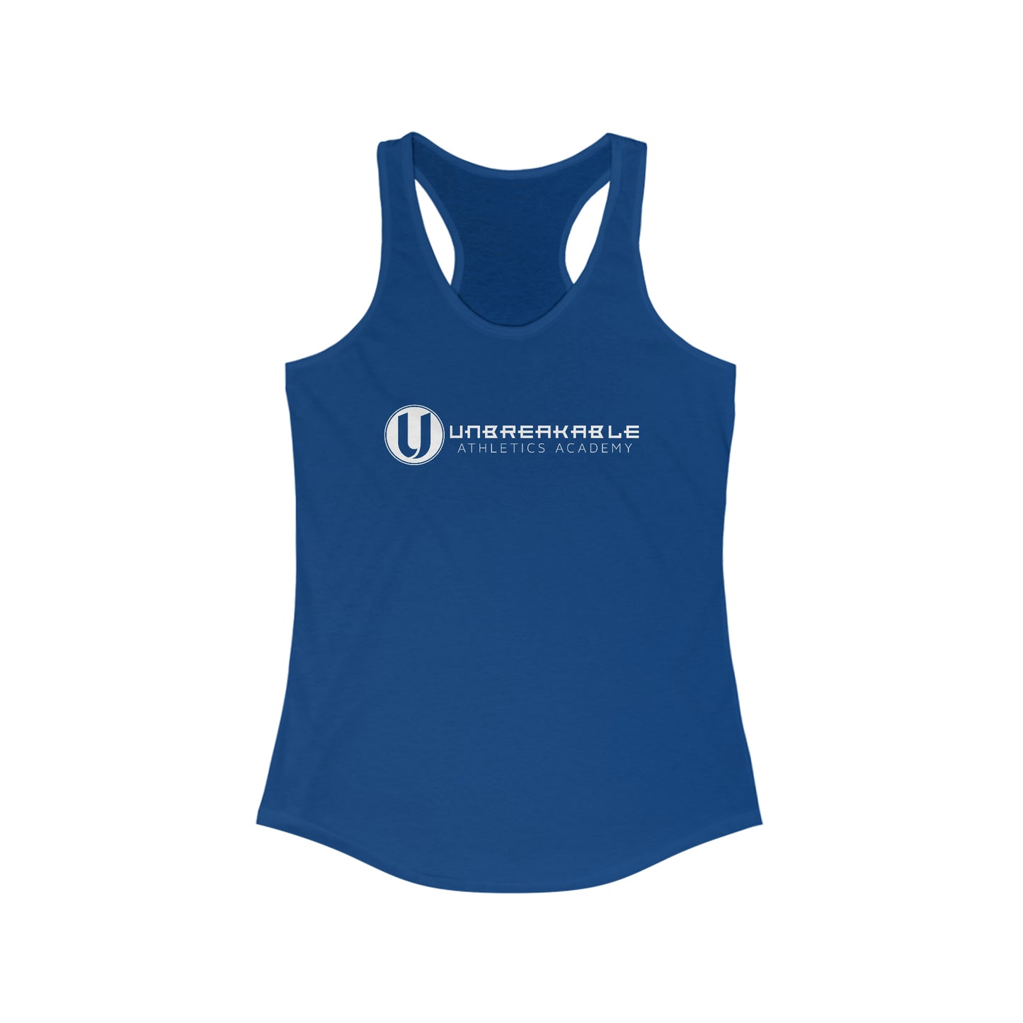 Women's Ideal Racerback Tank - Unbreakable Athletics Logo
