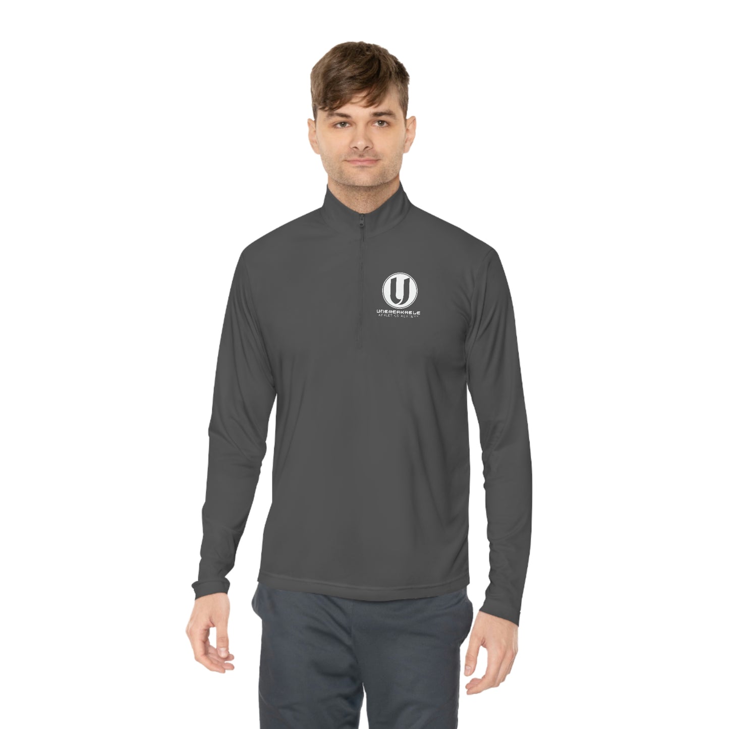 Unisex Quarter-Zip Pullover - Unbreakable Athletics Logo