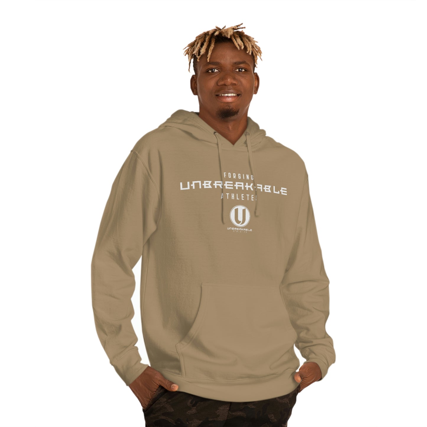 Unisex Hooded Sweatshirt - Forging Unbreakable Athletes