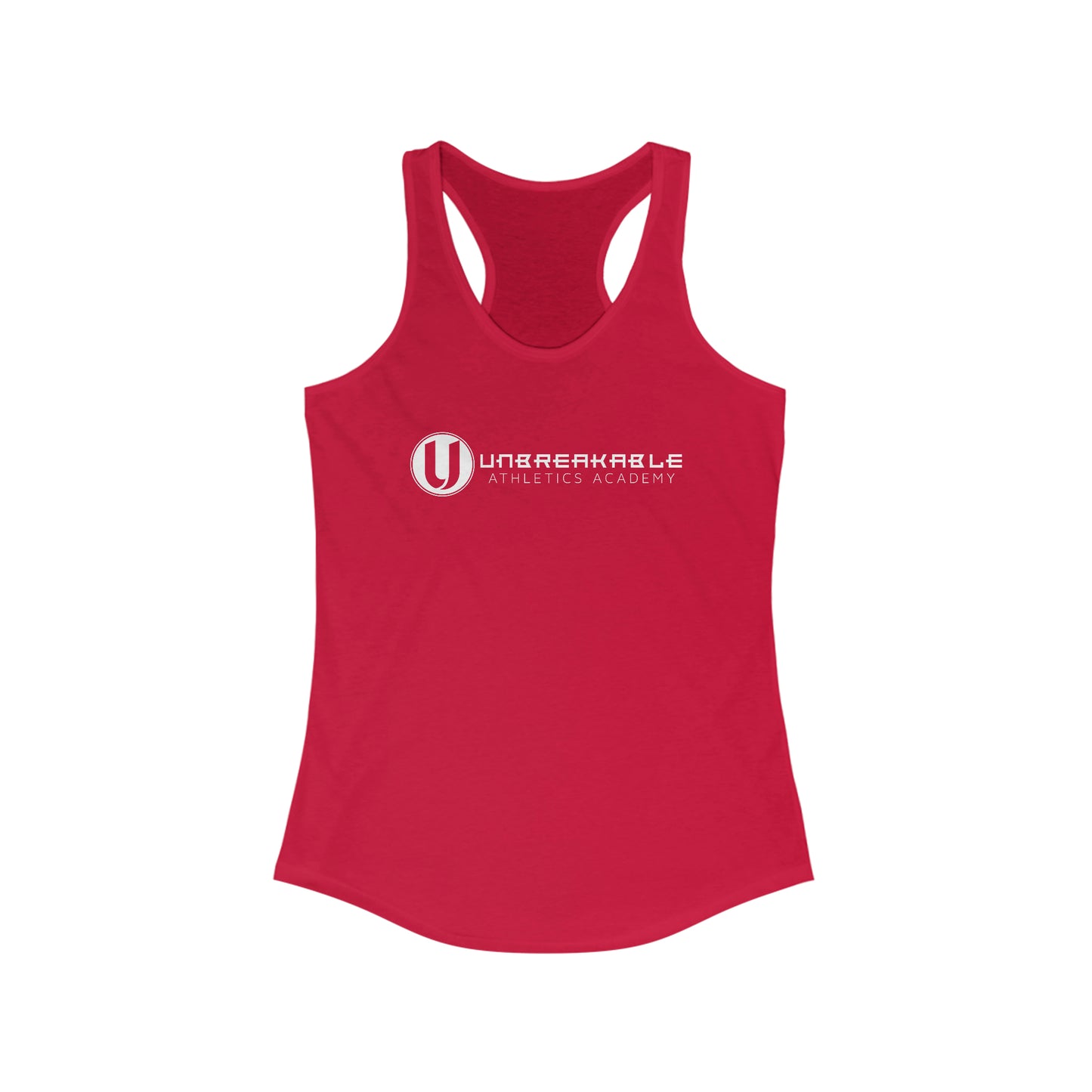 Women's Ideal Racerback Tank - Unbreakable Athletics Logo