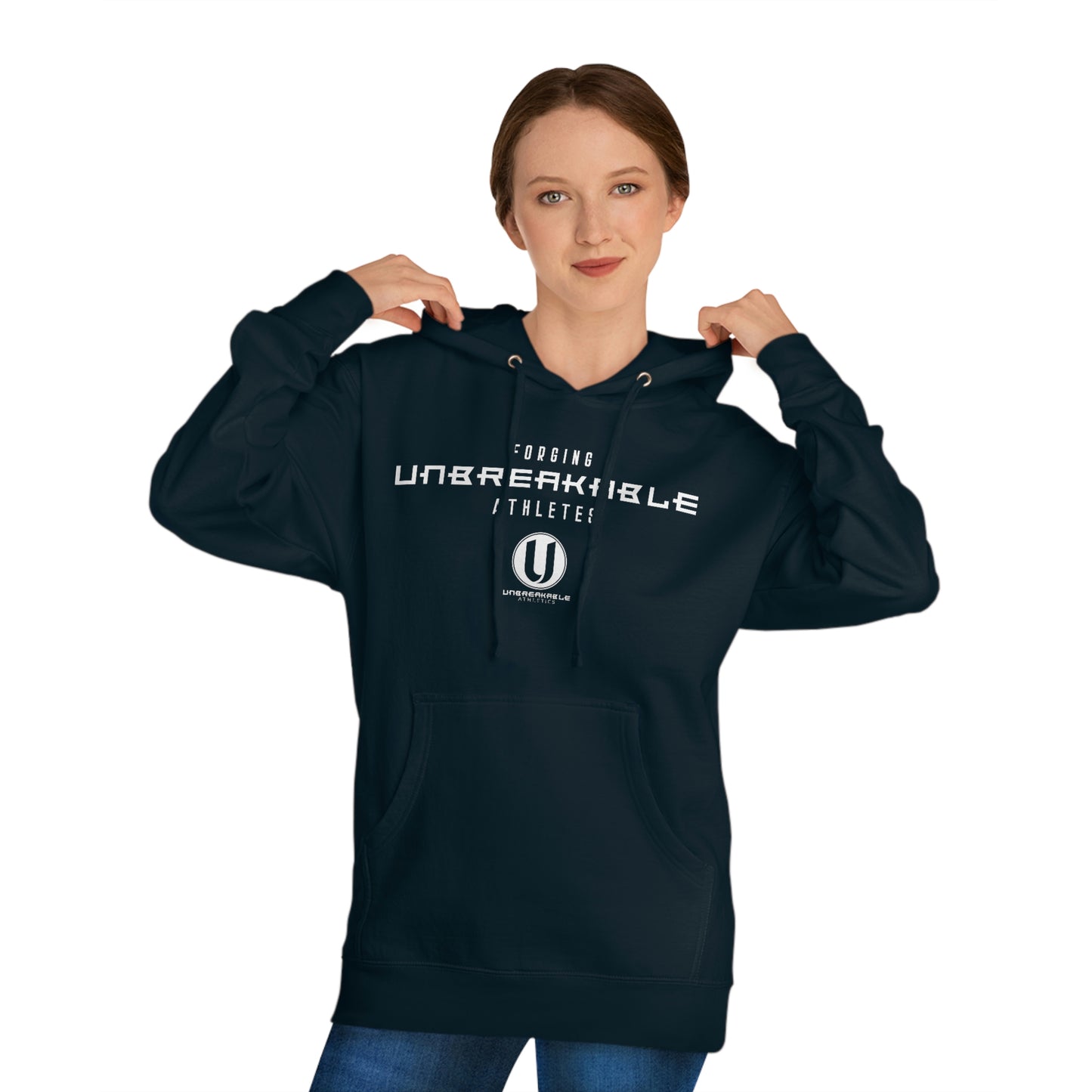 Unisex Hooded Sweatshirt - Forging Unbreakable Athletes