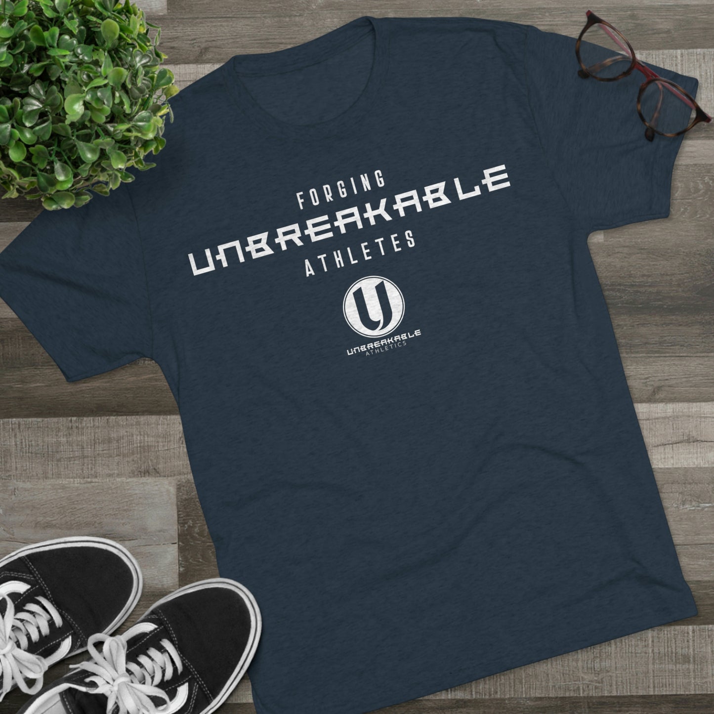 Unisex Tri-Blend Tee - Forging Unbreakable Athletes