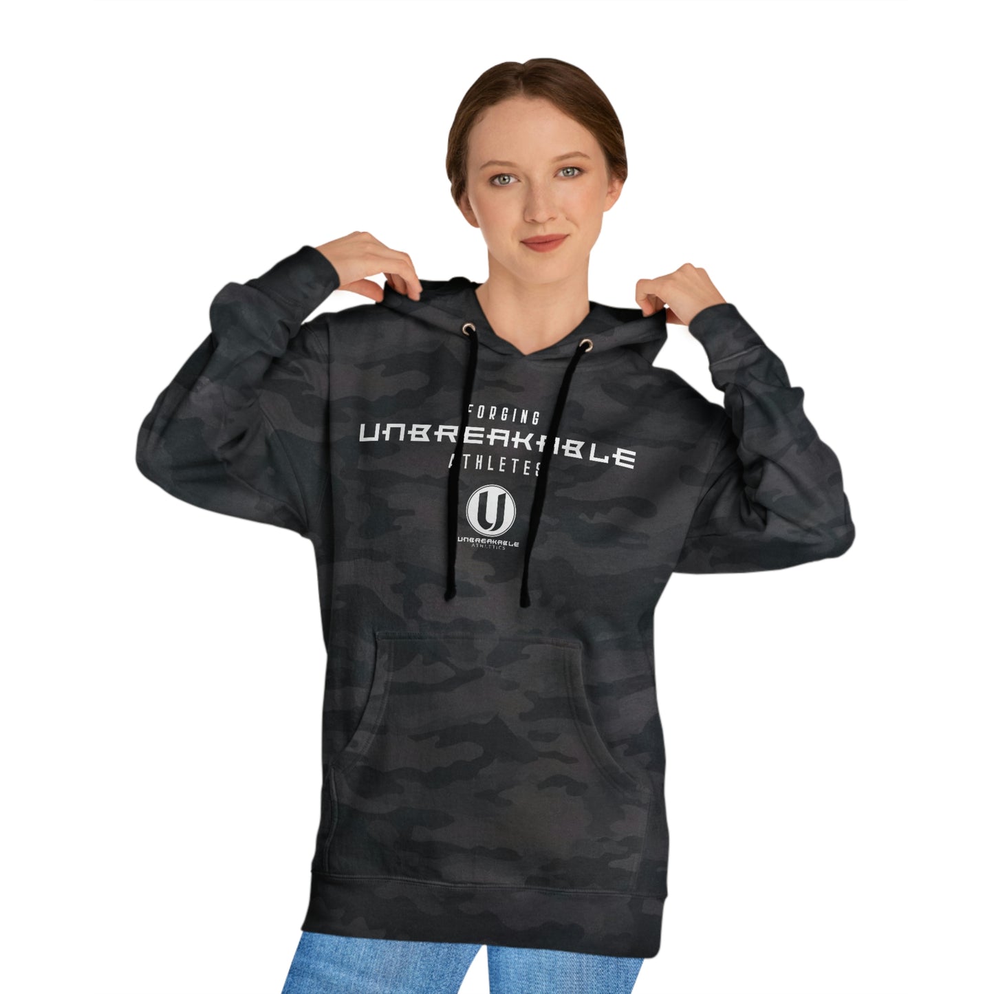 Unisex Hooded Sweatshirt - Forging Unbreakable Athletes